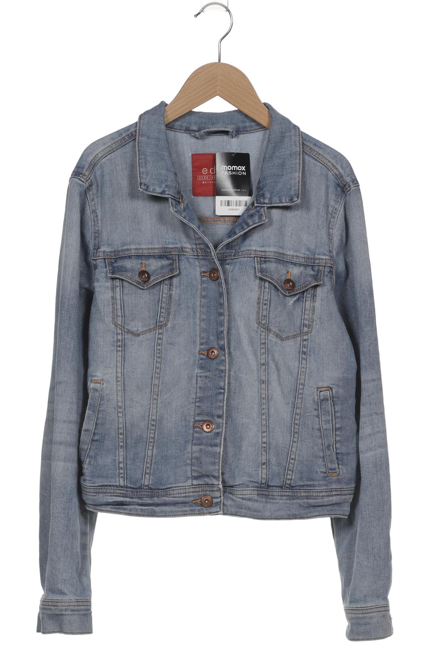 

edc by Esprit Damen Jacke, blau, Gr. 38