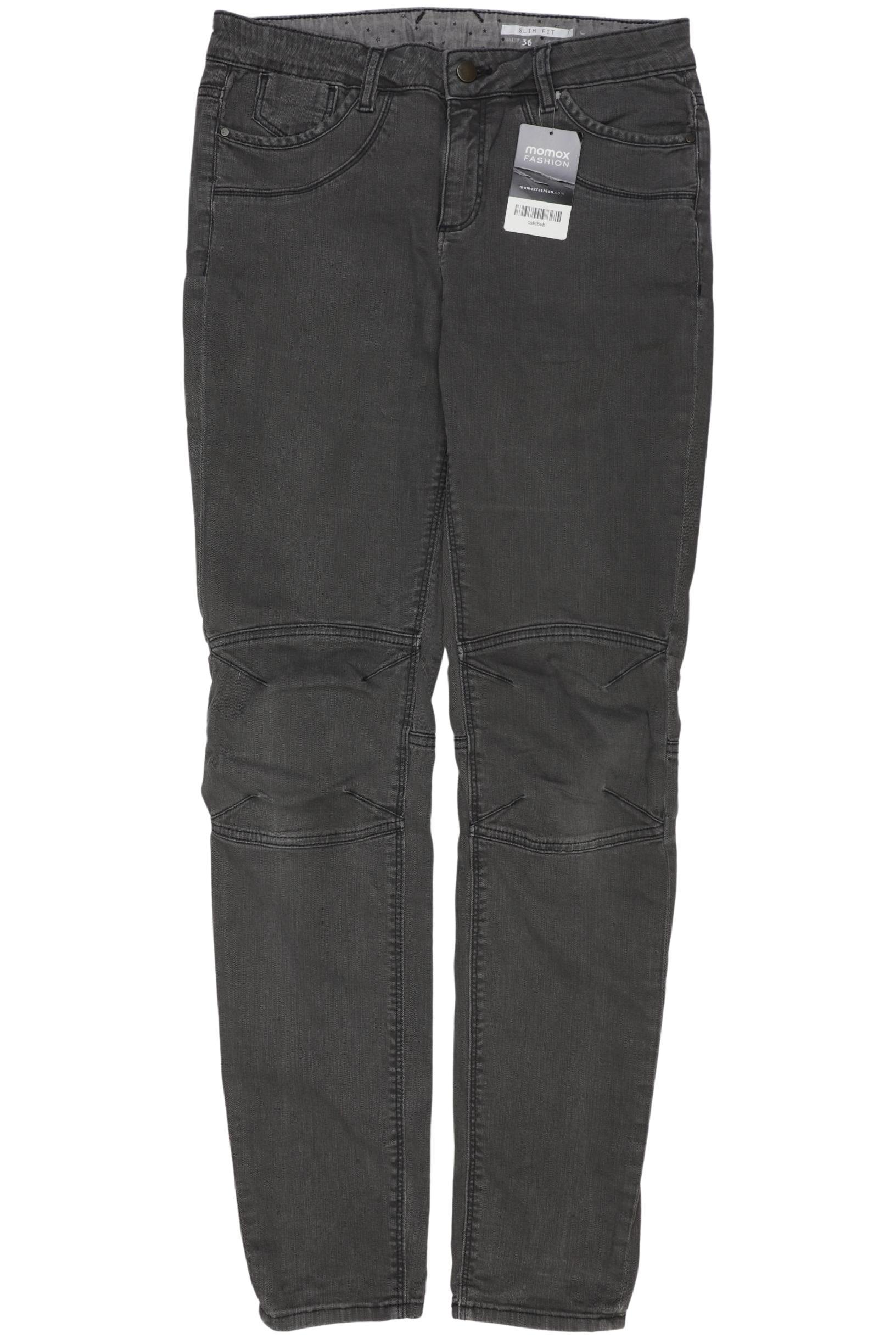 

edc by Esprit Damen Jeans, grau, Gr. 36