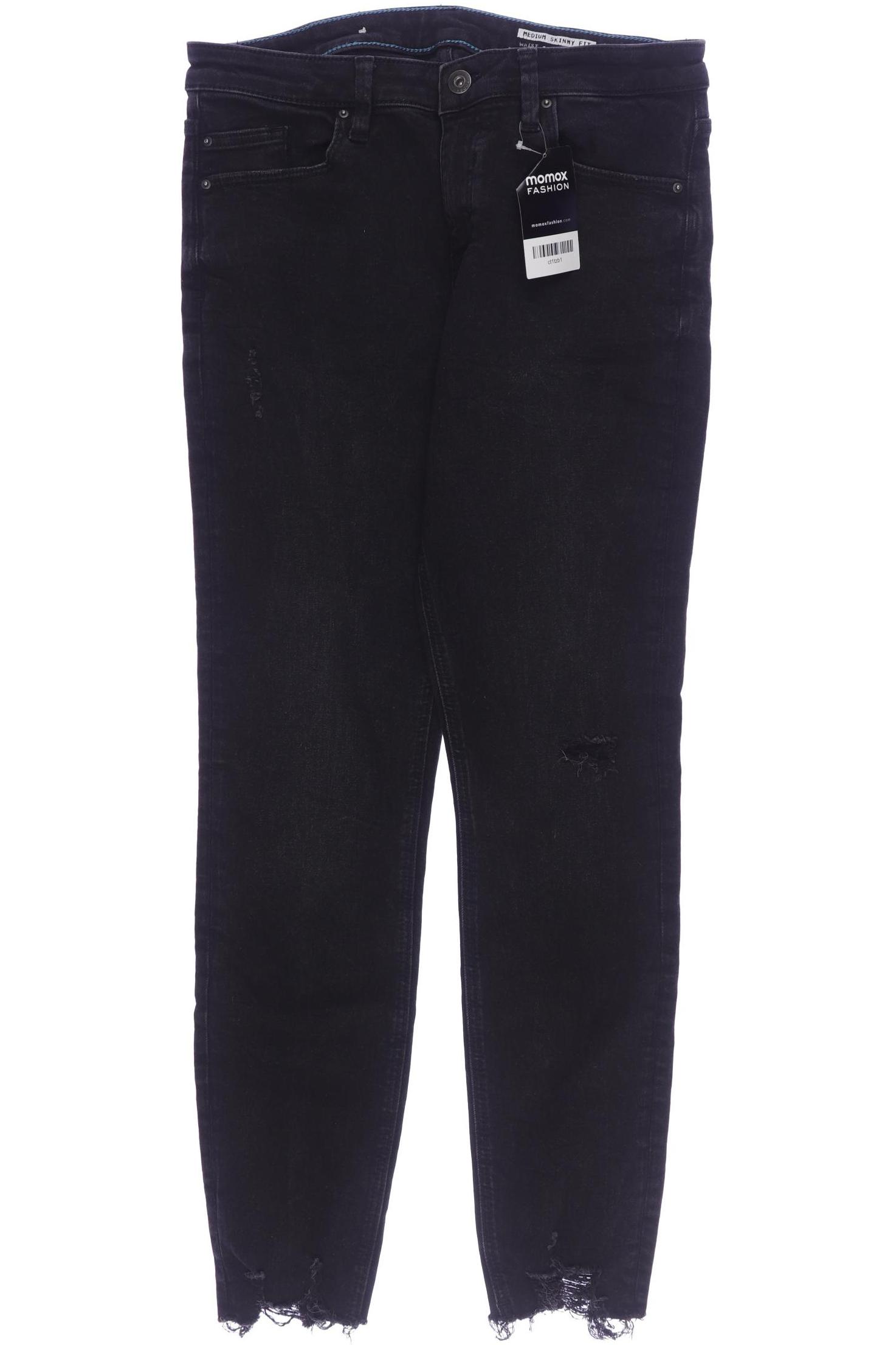 

edc by Esprit Damen Jeans, schwarz, Gr. 29