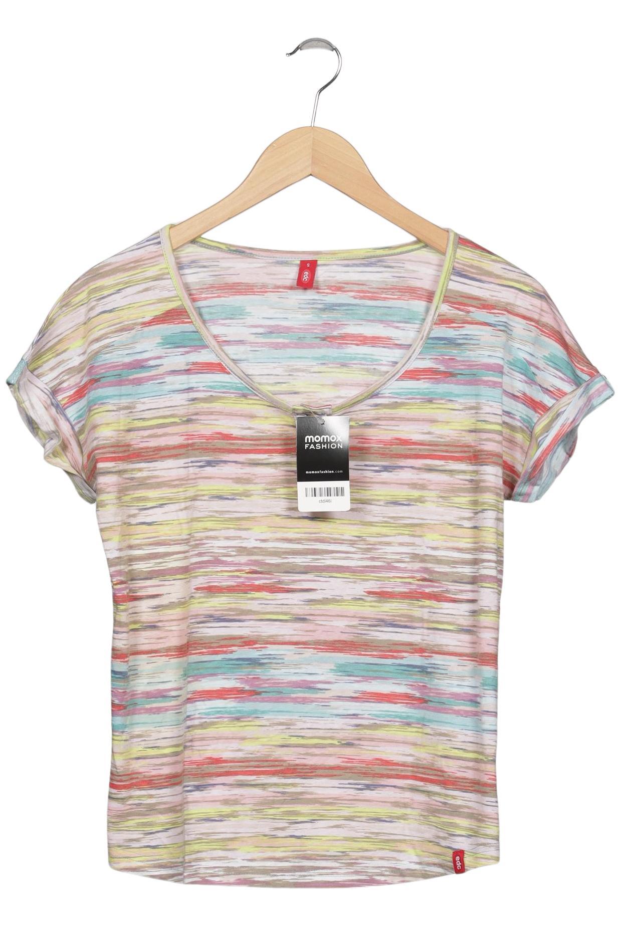 

edc by Esprit Damen T-Shirt, mehrfarbig, Gr. 36