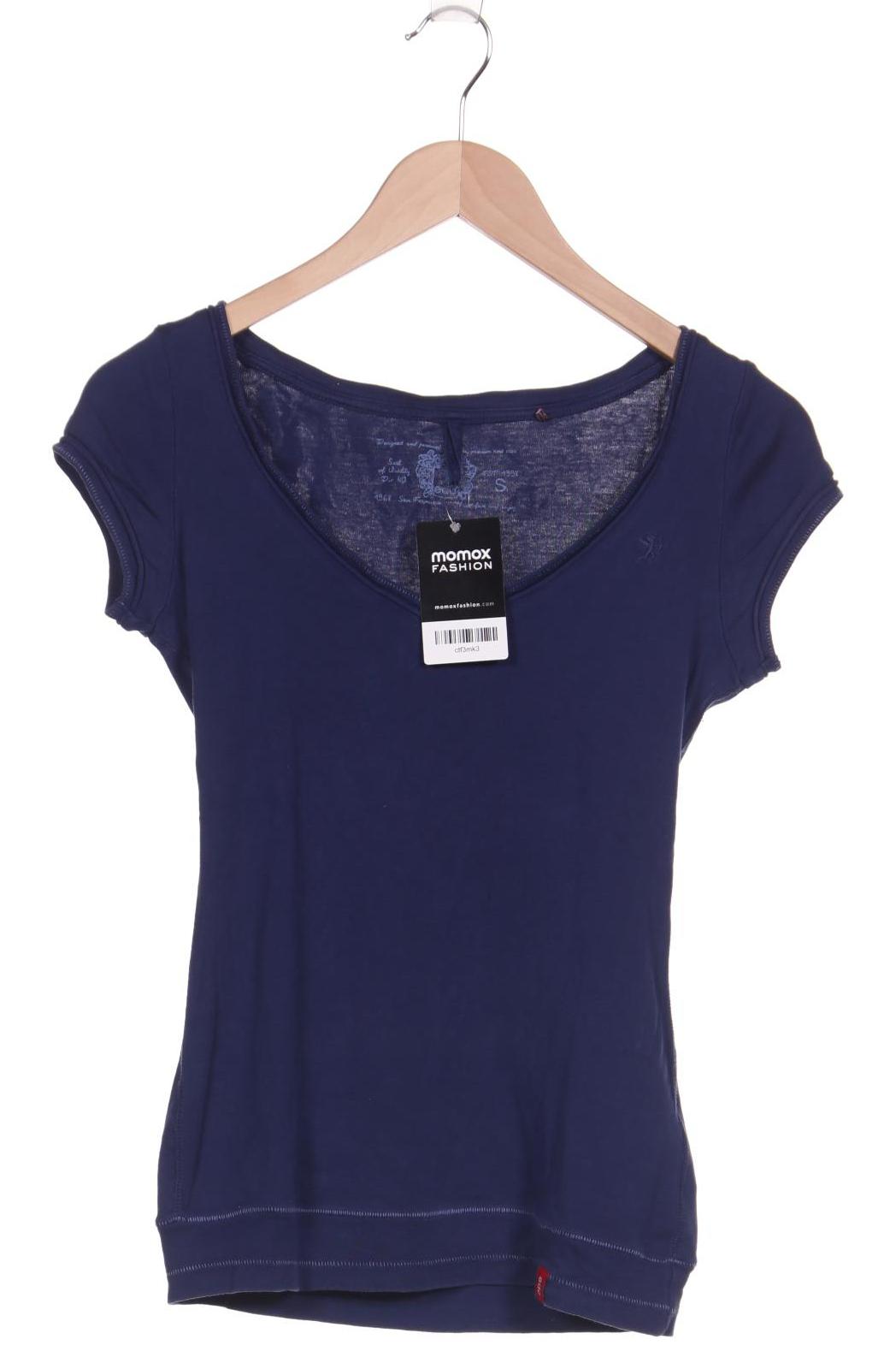 

edc by Esprit Damen T-Shirt, marineblau