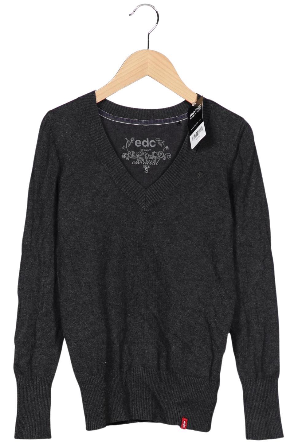 

edc by Esprit Damen Pullover, grau, Gr. 36