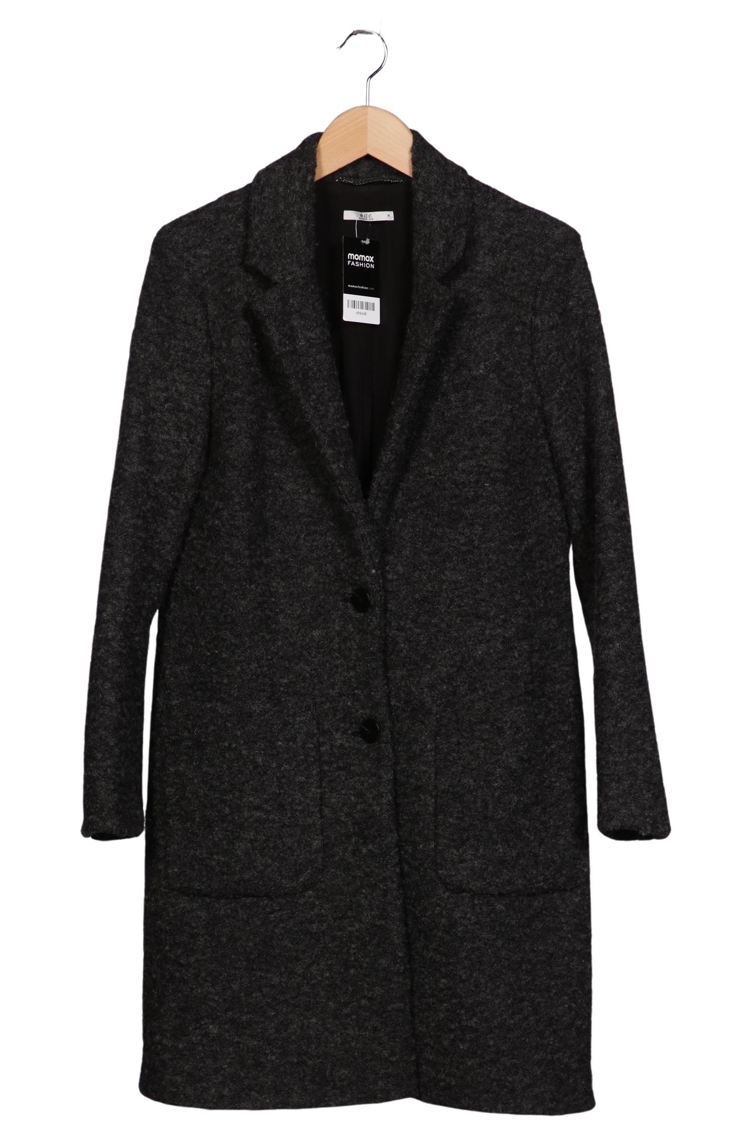 

edc by Esprit Damen Mantel, grau, Gr. 38