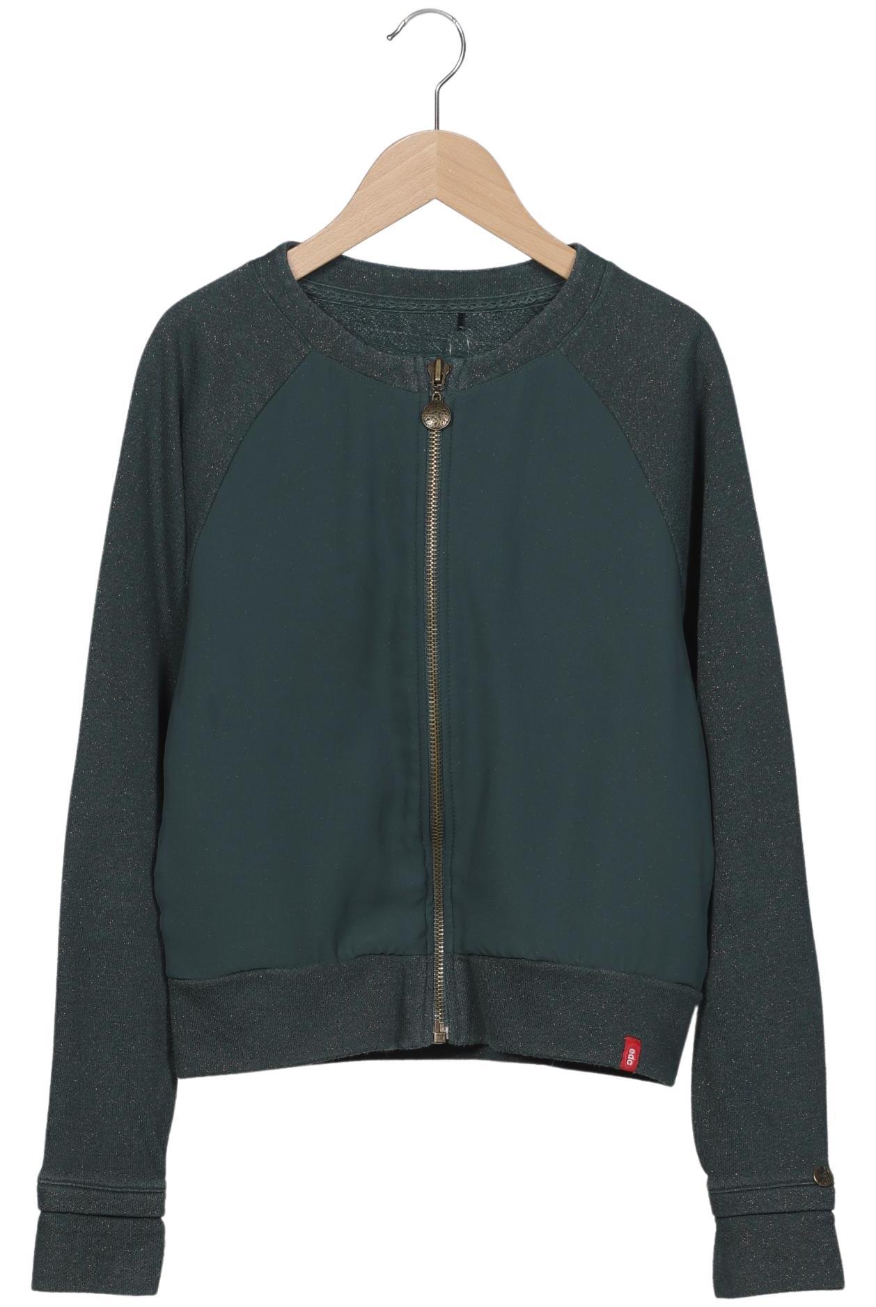 

edc by Esprit Damen Sweatshirt, grün, Gr. 38