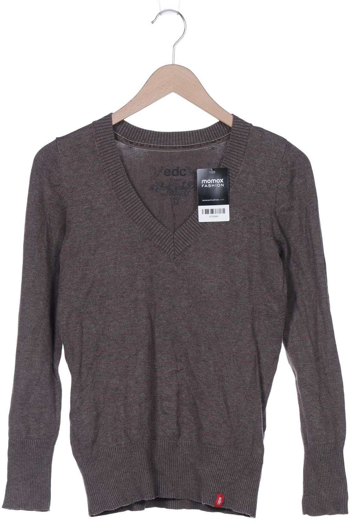 

edc by Esprit Damen Pullover, braun, Gr. 38