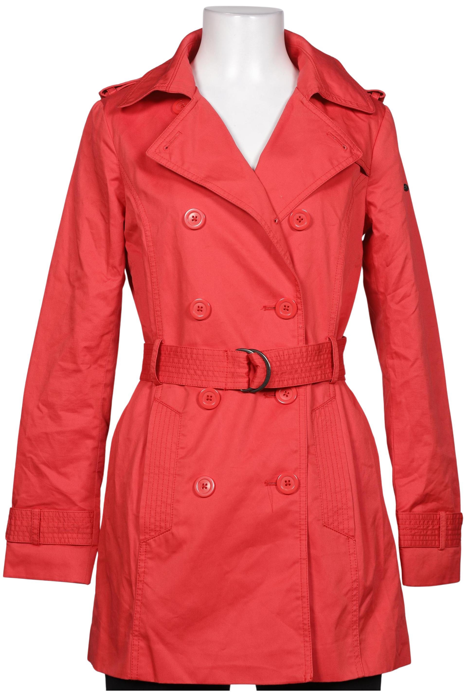 

edc by Esprit Damen Mantel, rot, Gr. 34