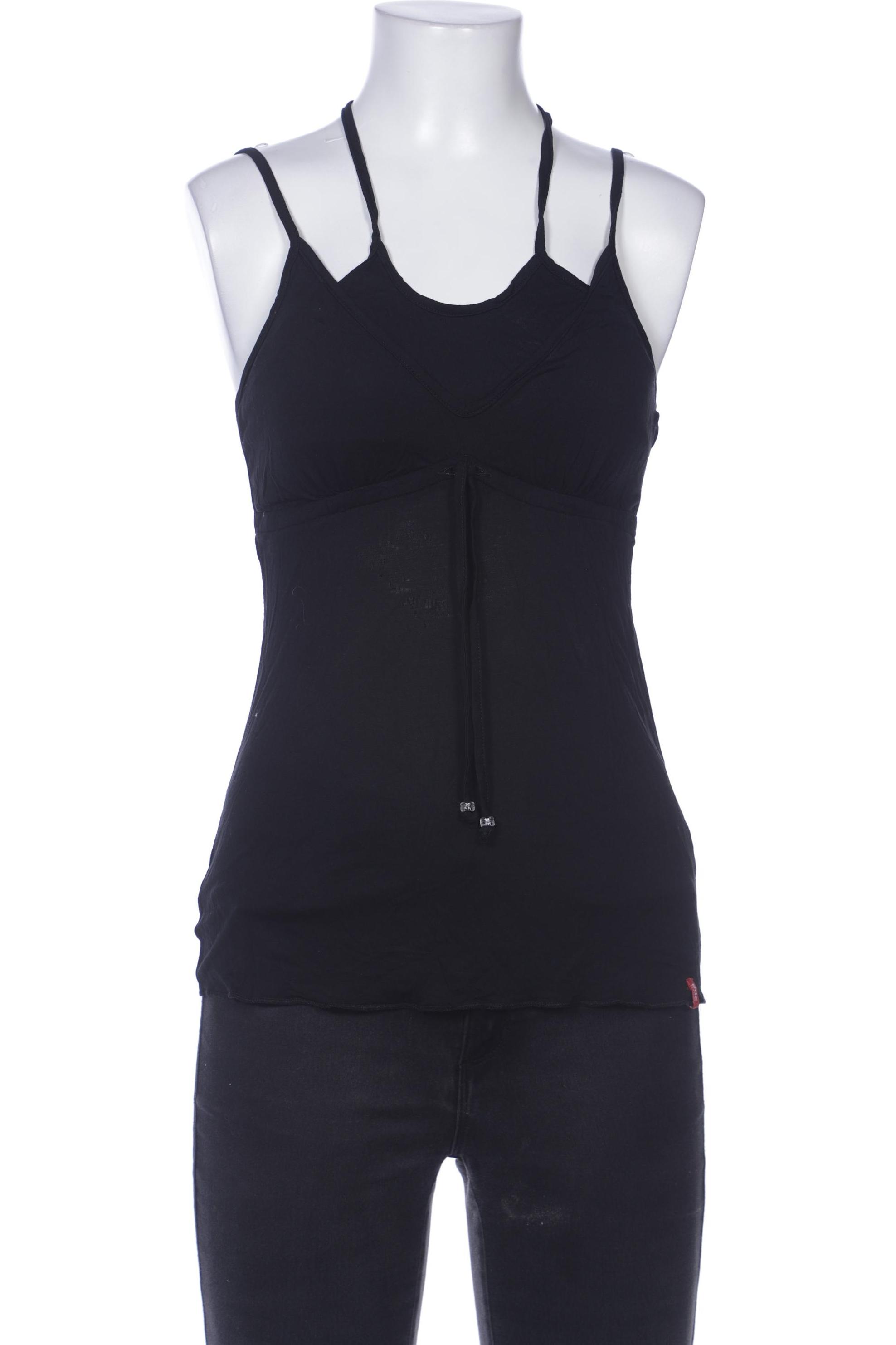 

edc by Esprit Damen Top, schwarz, Gr. 34
