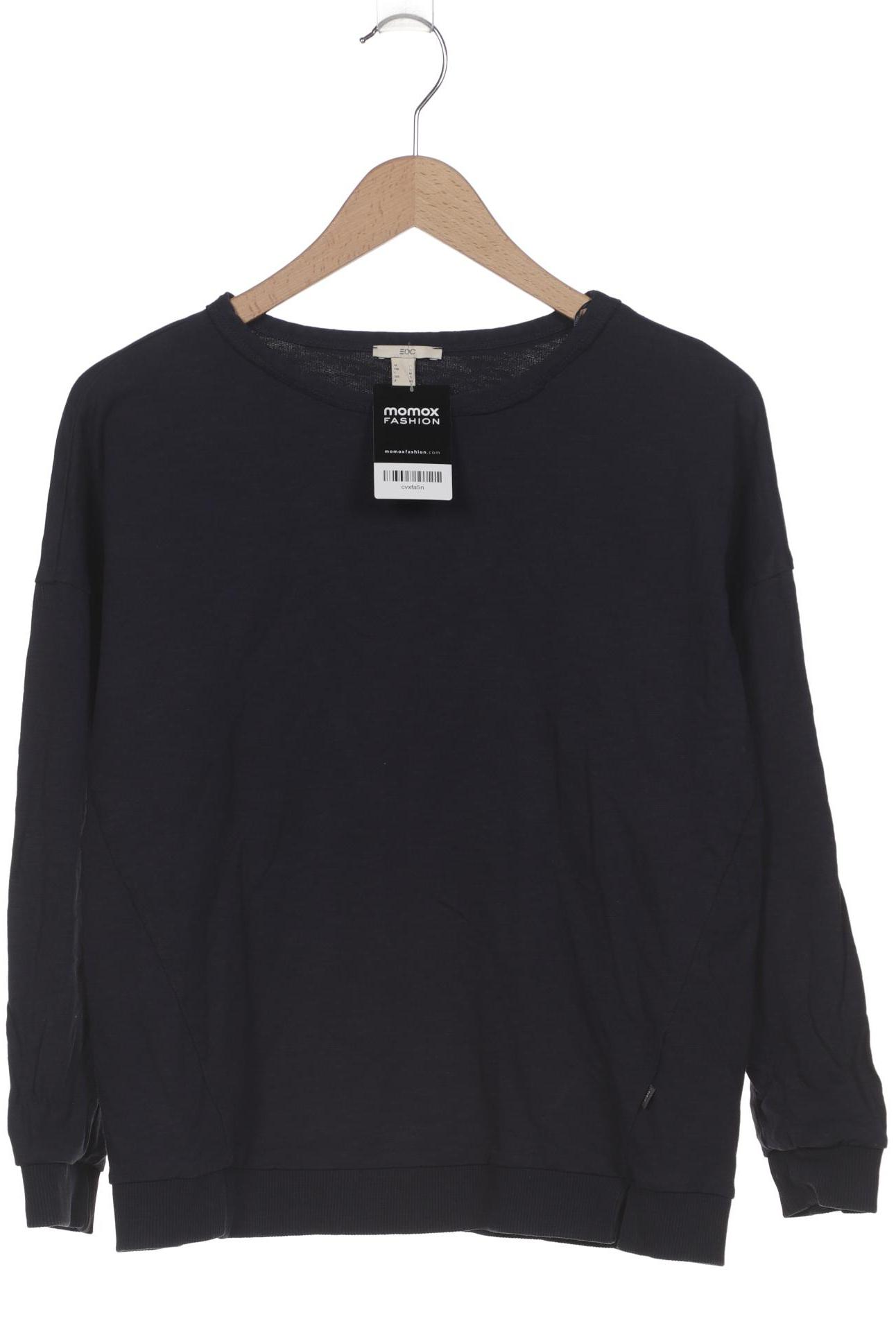 

edc by Esprit Damen Sweatshirt, marineblau, Gr. 36