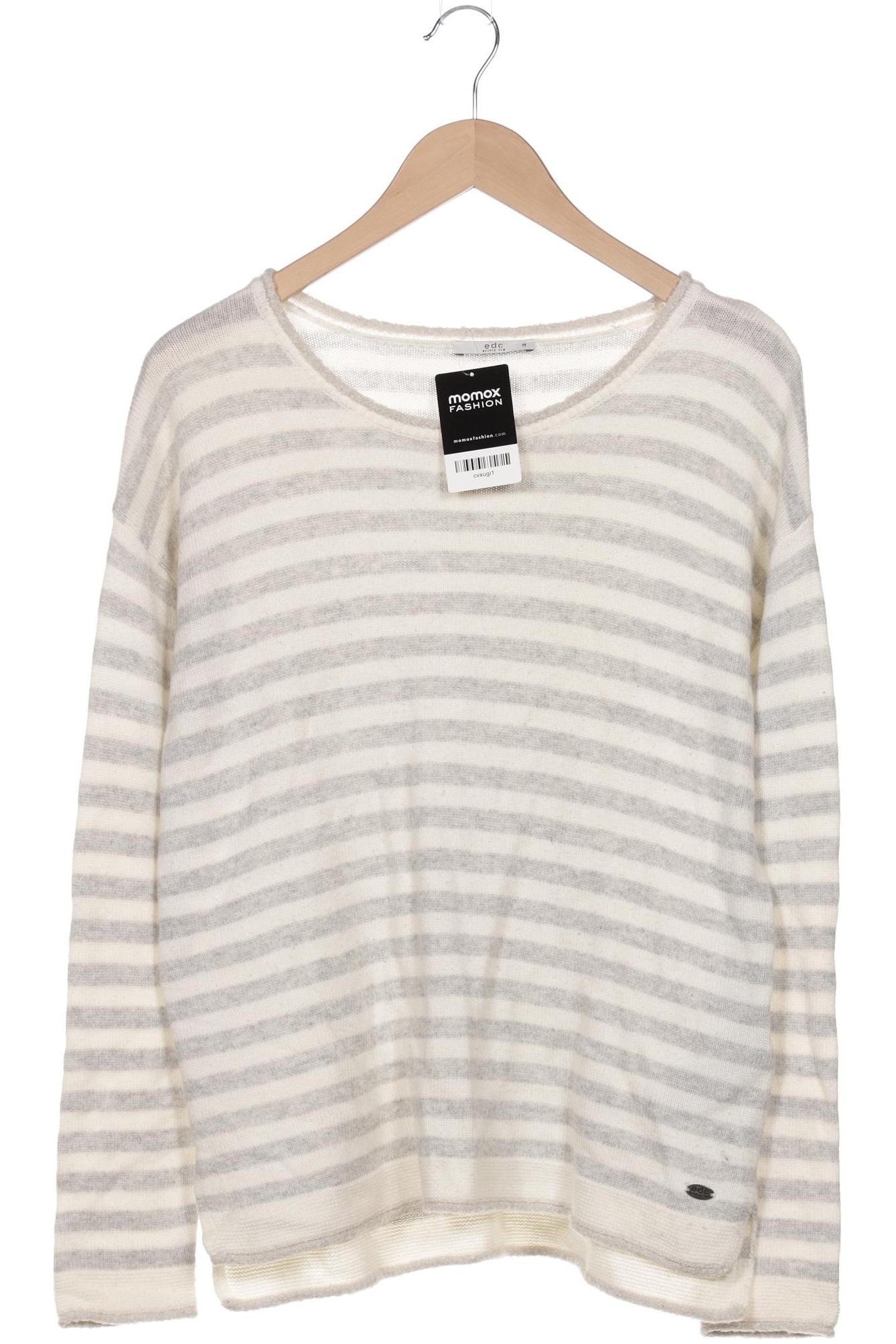 

edc by Esprit Damen Pullover, grau, Gr. 38