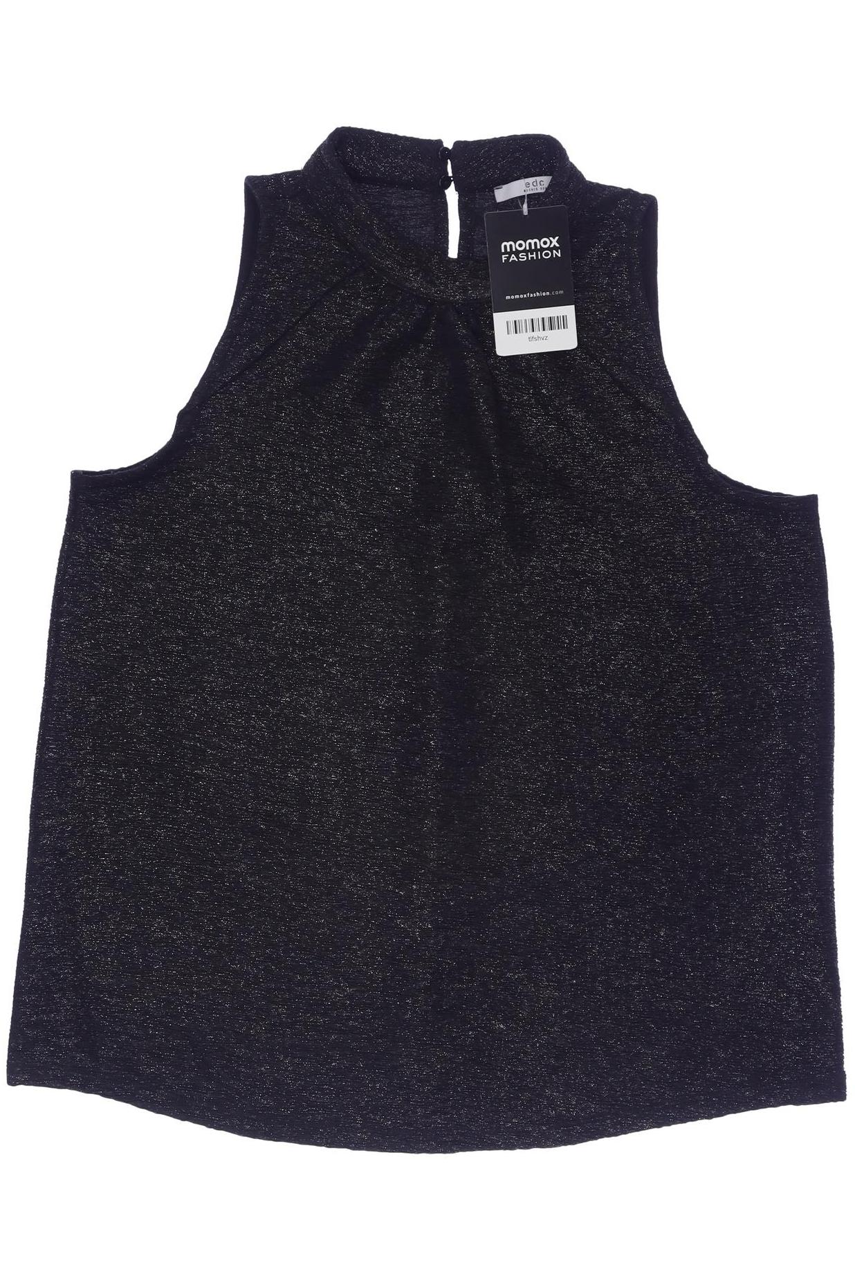 

edc by Esprit Damen Top, schwarz, Gr. 36