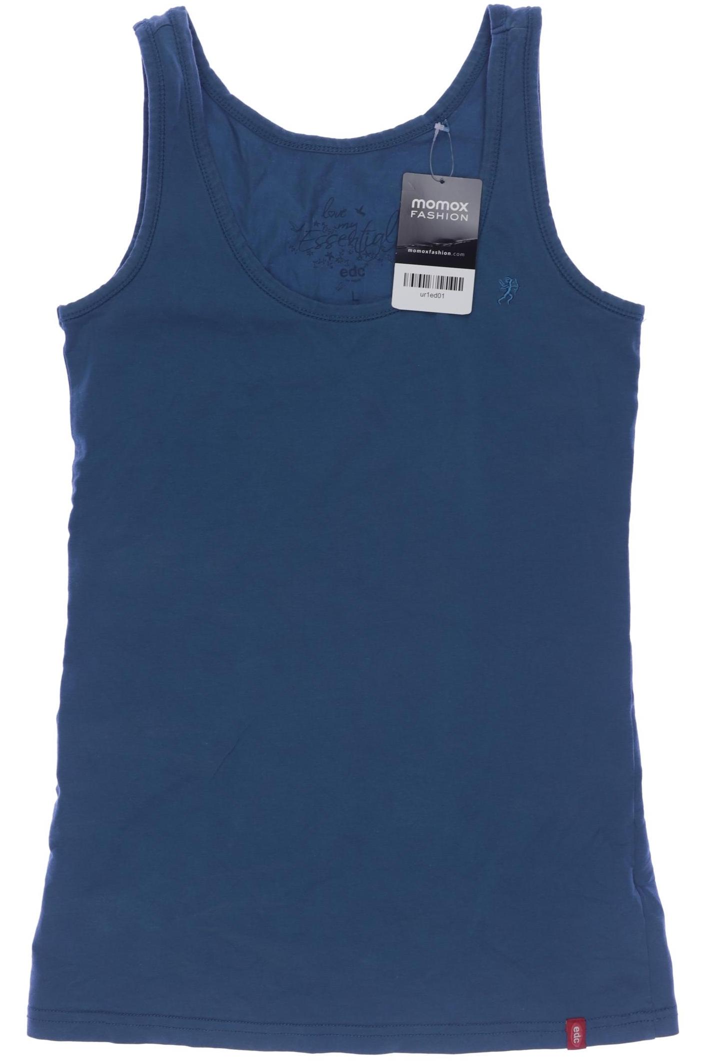

edc by Esprit Damen Top, blau, Gr. 42