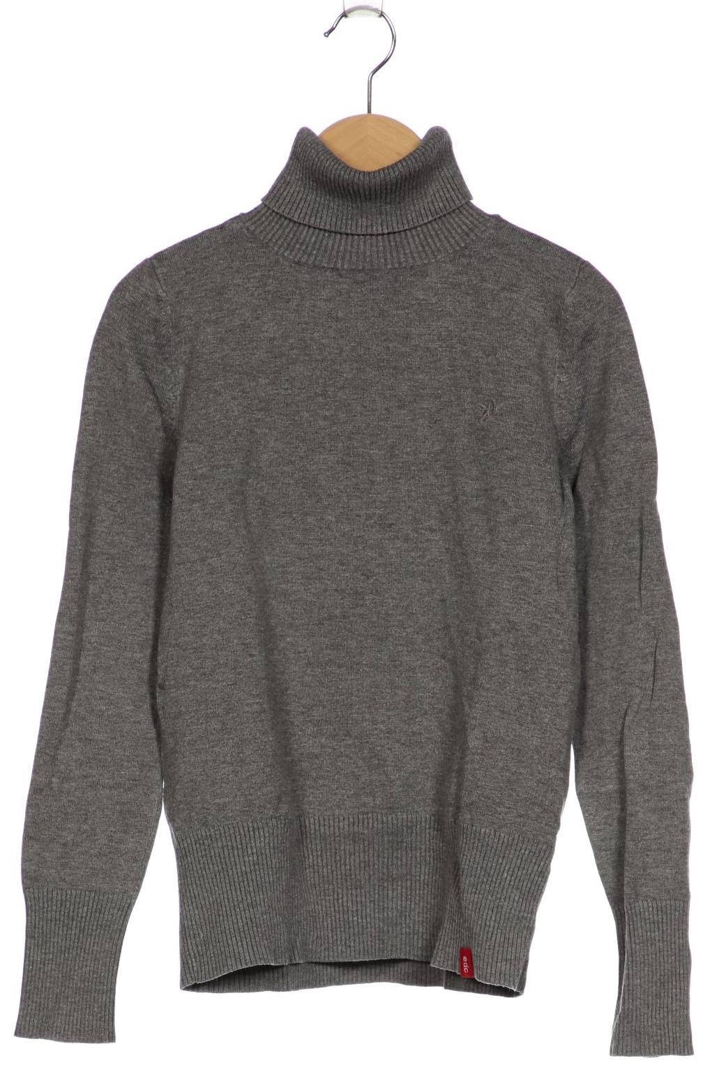 

edc by Esprit Damen Pullover, grau, Gr. 36