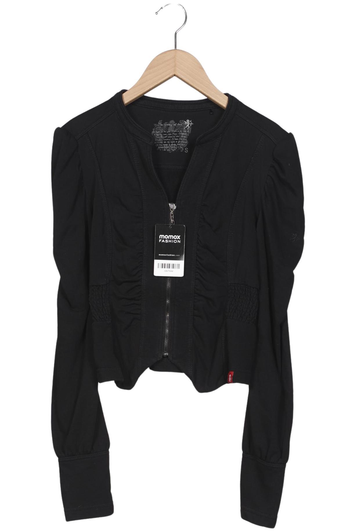 

edc by Esprit Damen Sweatshirt, schwarz, Gr. 36