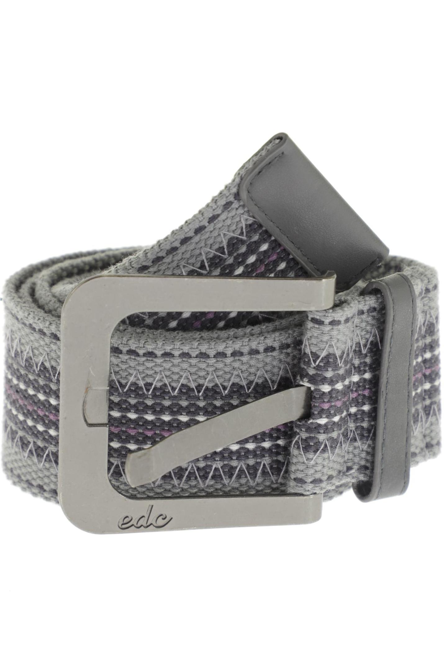 

edc by Esprit Damen Gürtel, grau, Gr. 80