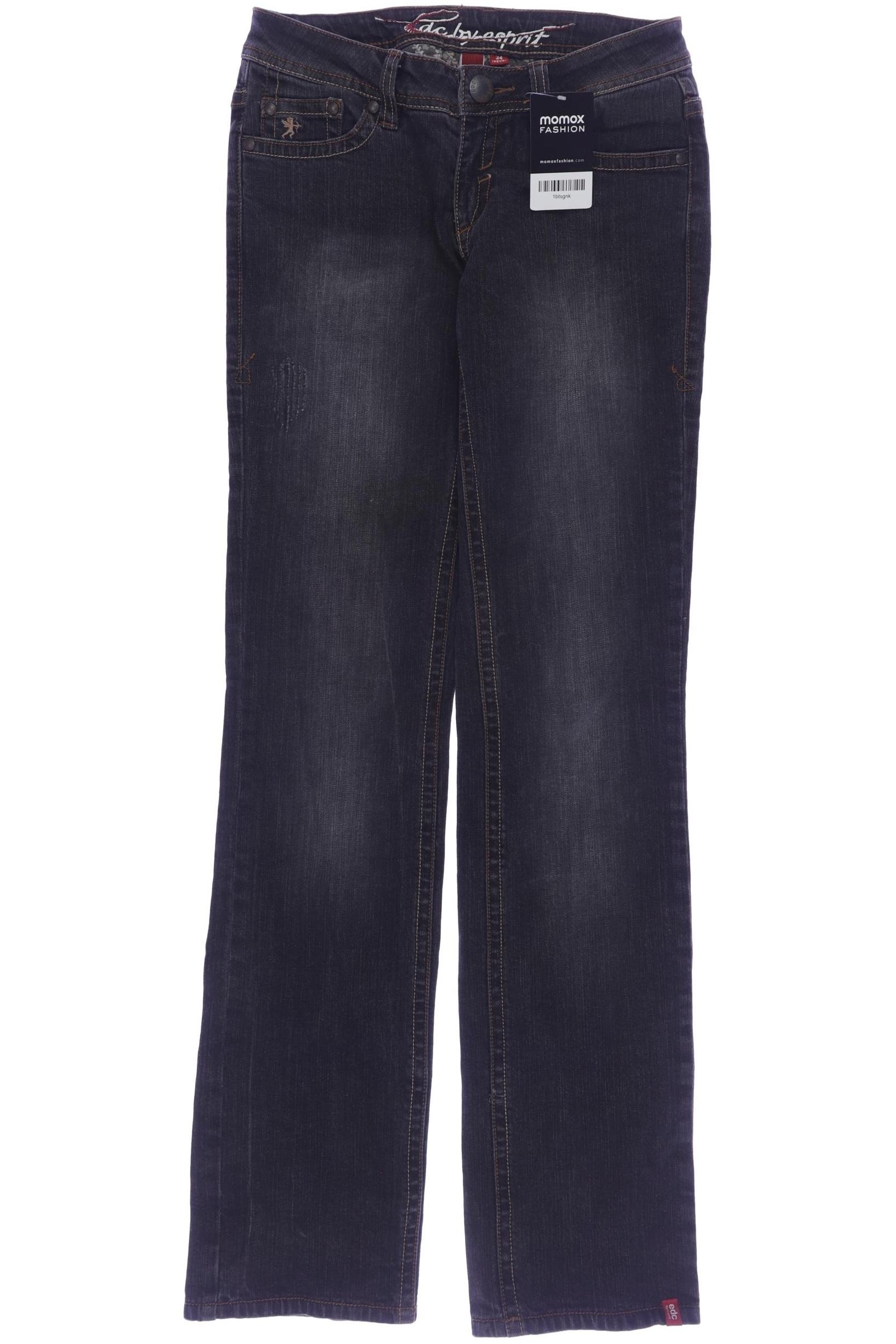

edc by Esprit Damen Jeans, grau, Gr. 34