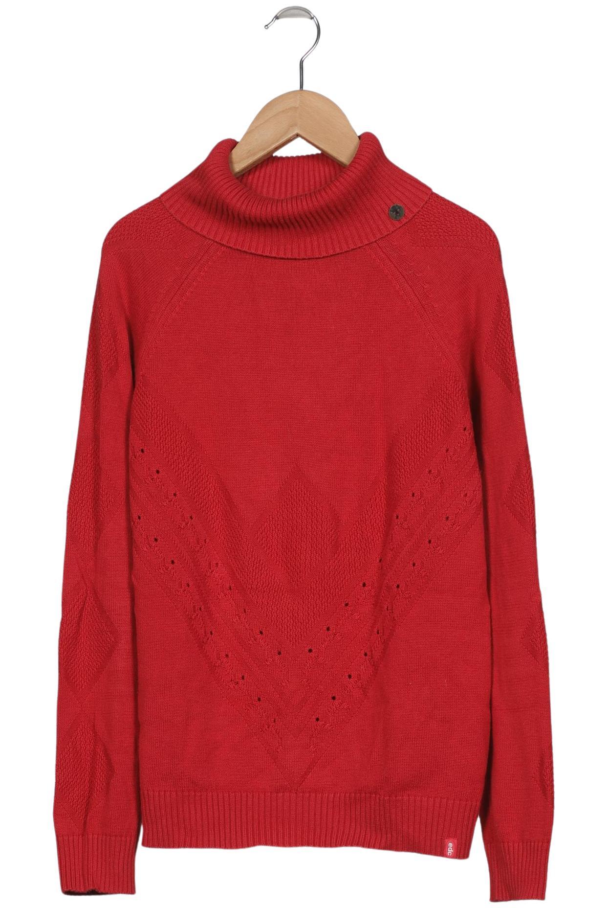 

edc by Esprit Damen Pullover, rot, Gr. 42