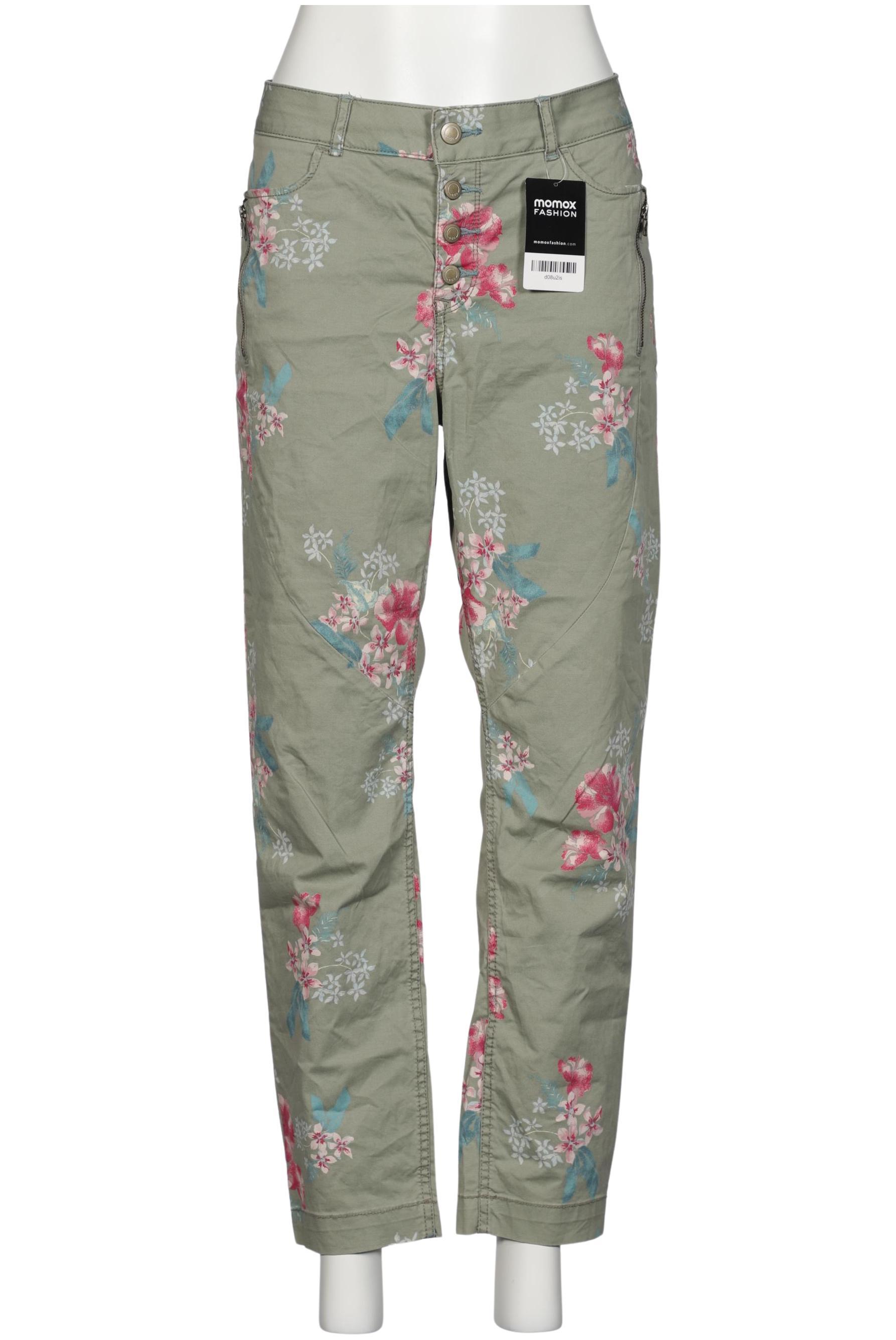 

edc by Esprit Damen Stoffhose, grün, Gr. 40