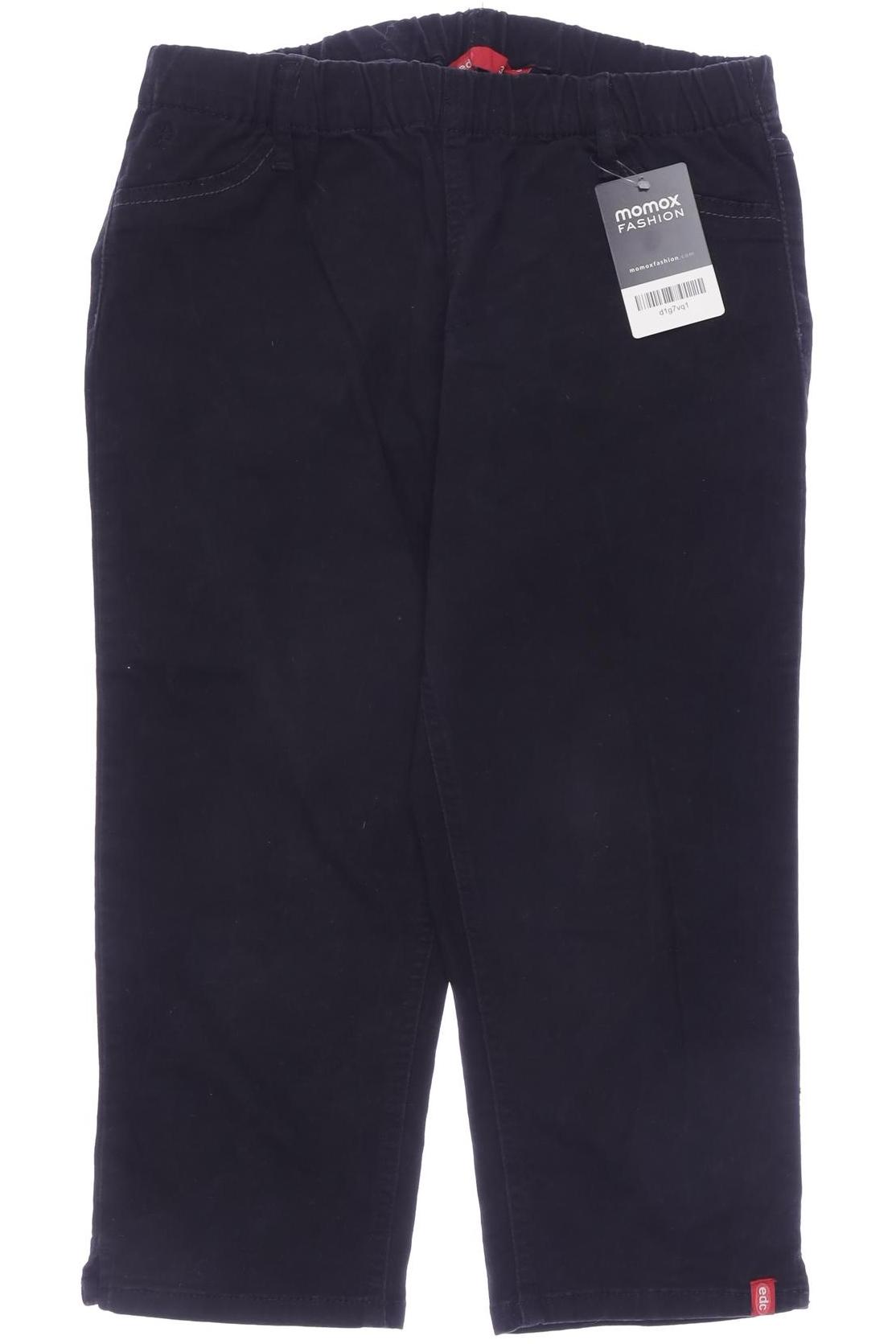 

edc by Esprit Damen Stoffhose, schwarz, Gr. 36
