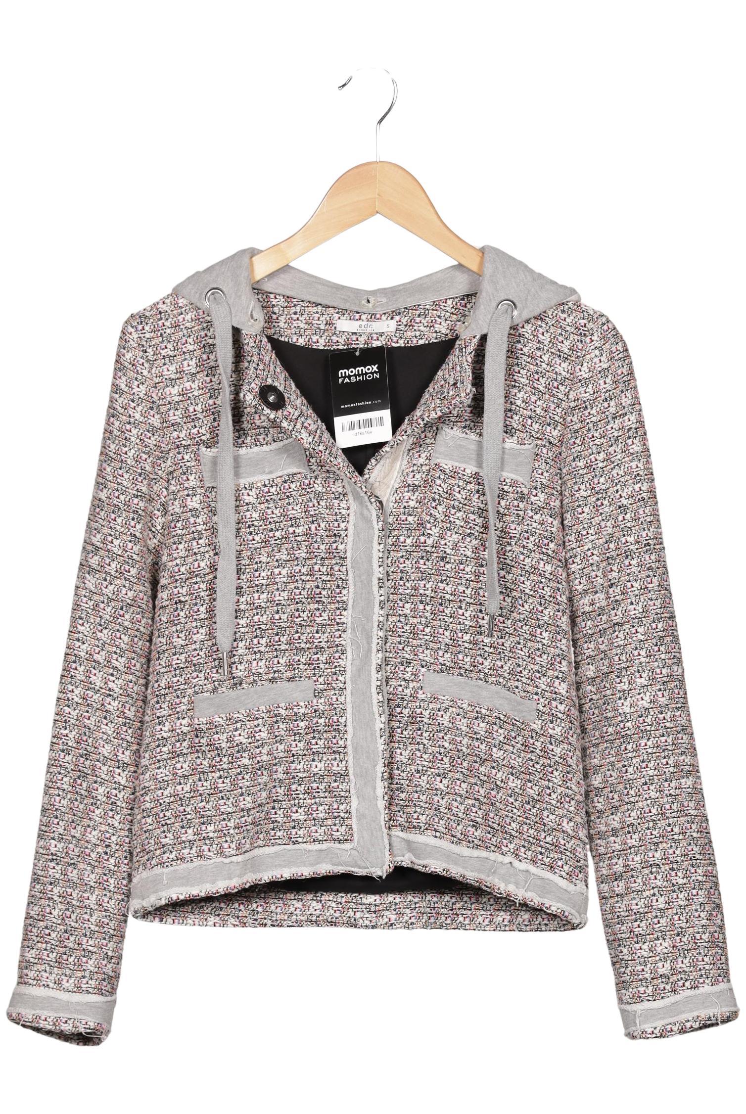 

edc by Esprit Damen Jacke, grau, Gr. 36