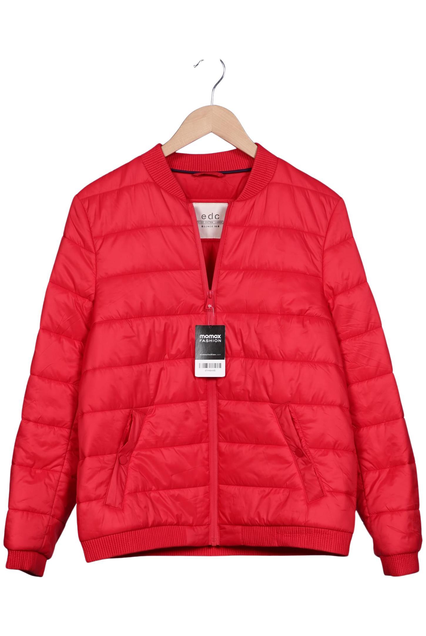 

edc by Esprit Damen Jacke, rot, Gr. 44