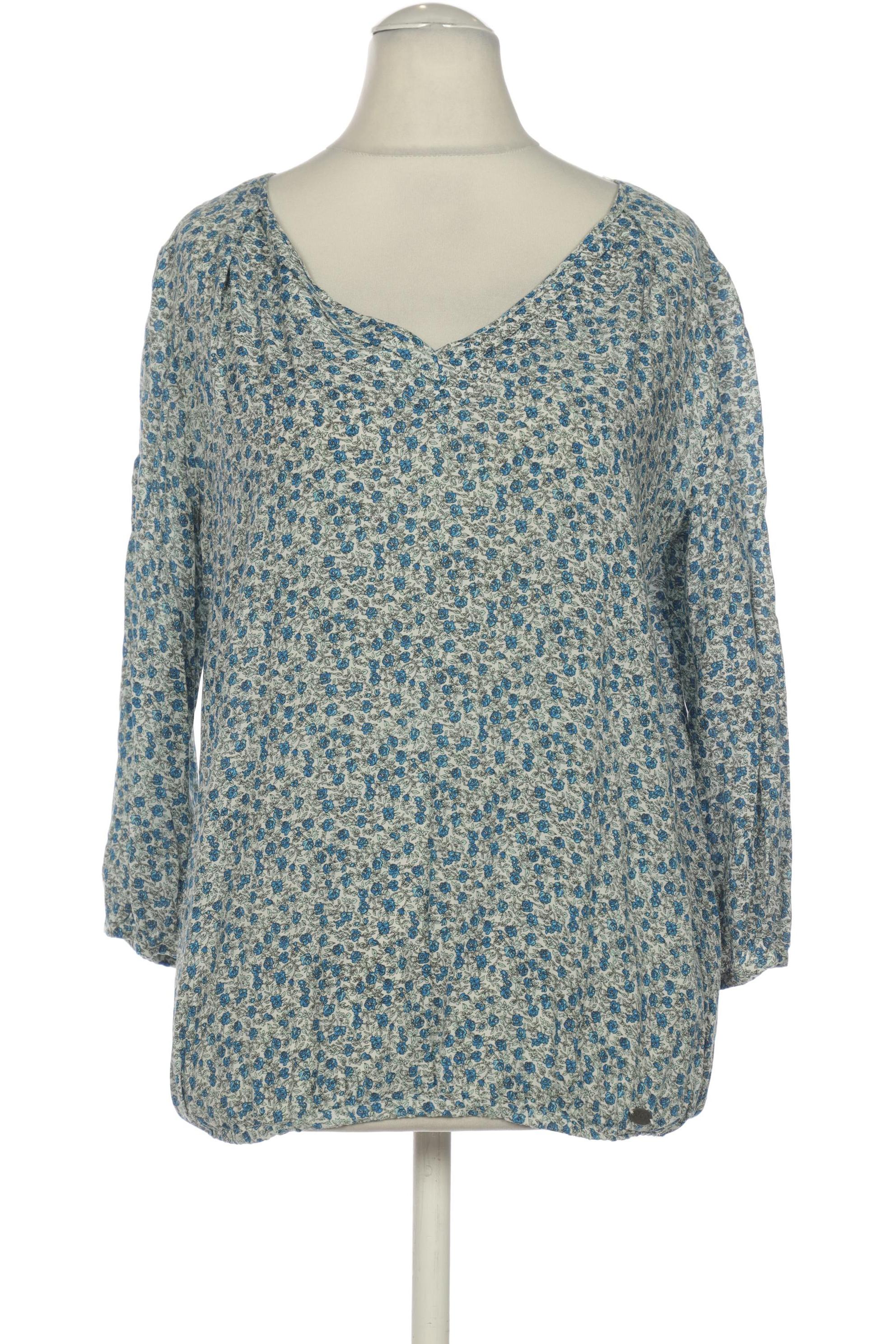 

edc by Esprit Damen Bluse, blau, Gr. 36