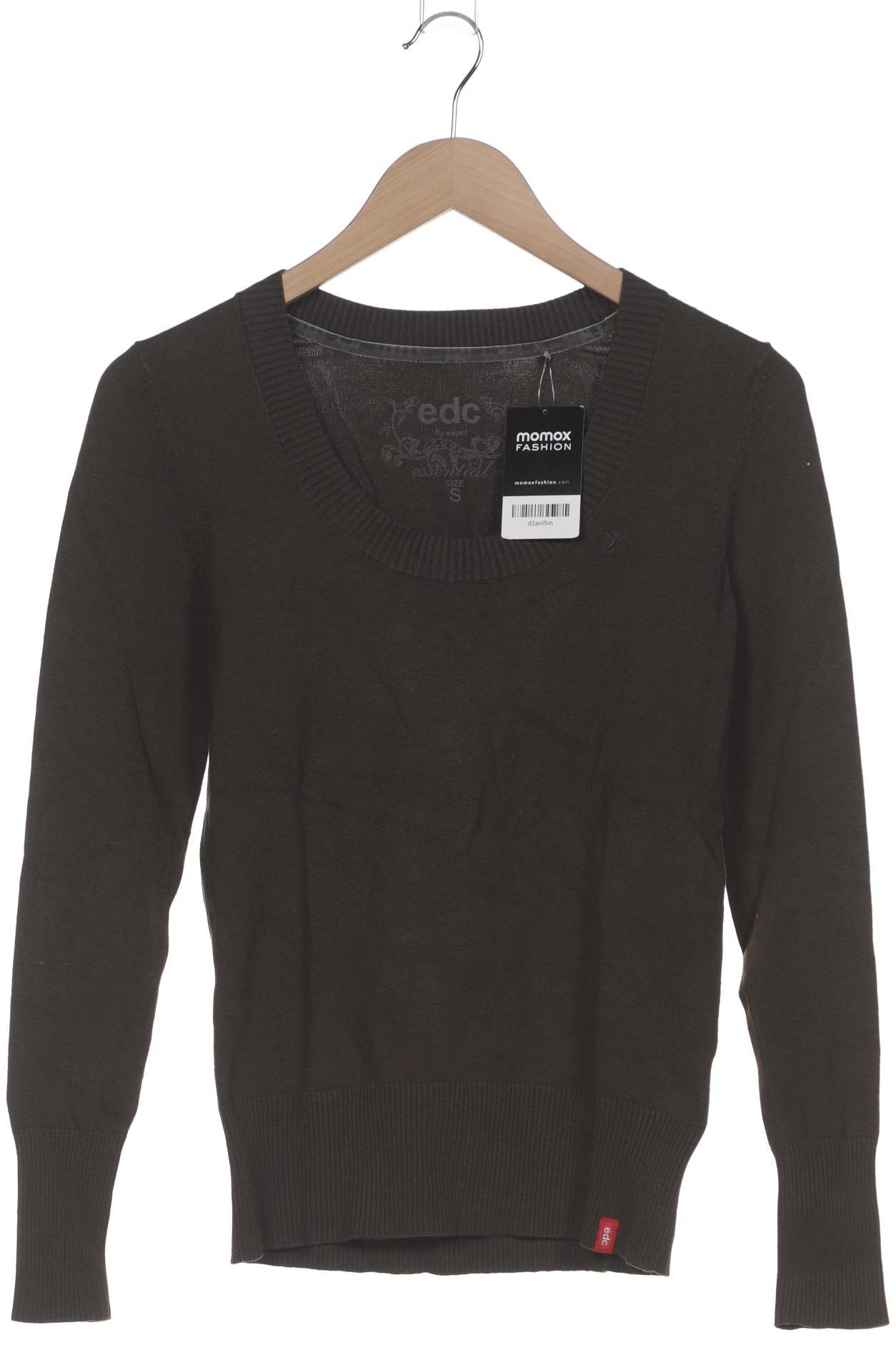 

edc by Esprit Damen Pullover, grün, Gr. 36