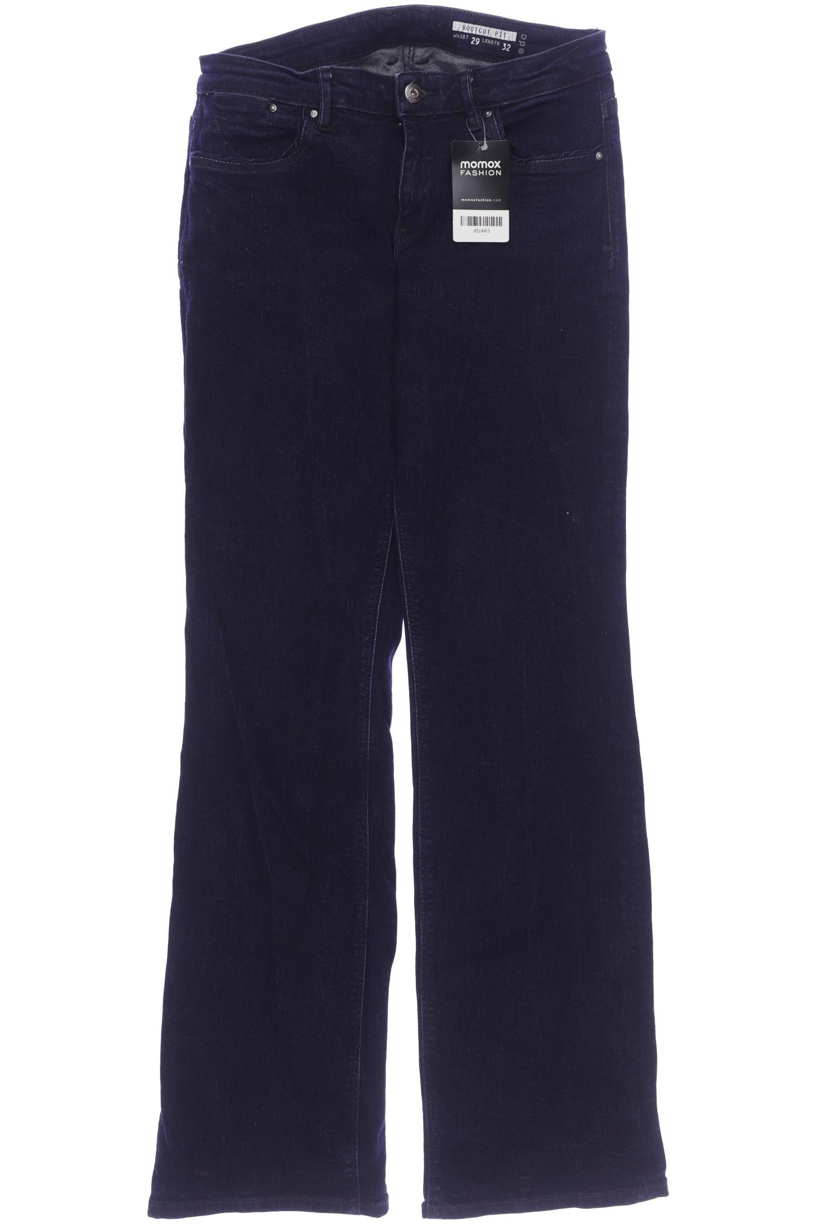 

edc by Esprit Damen Jeans, marineblau, Gr. 29
