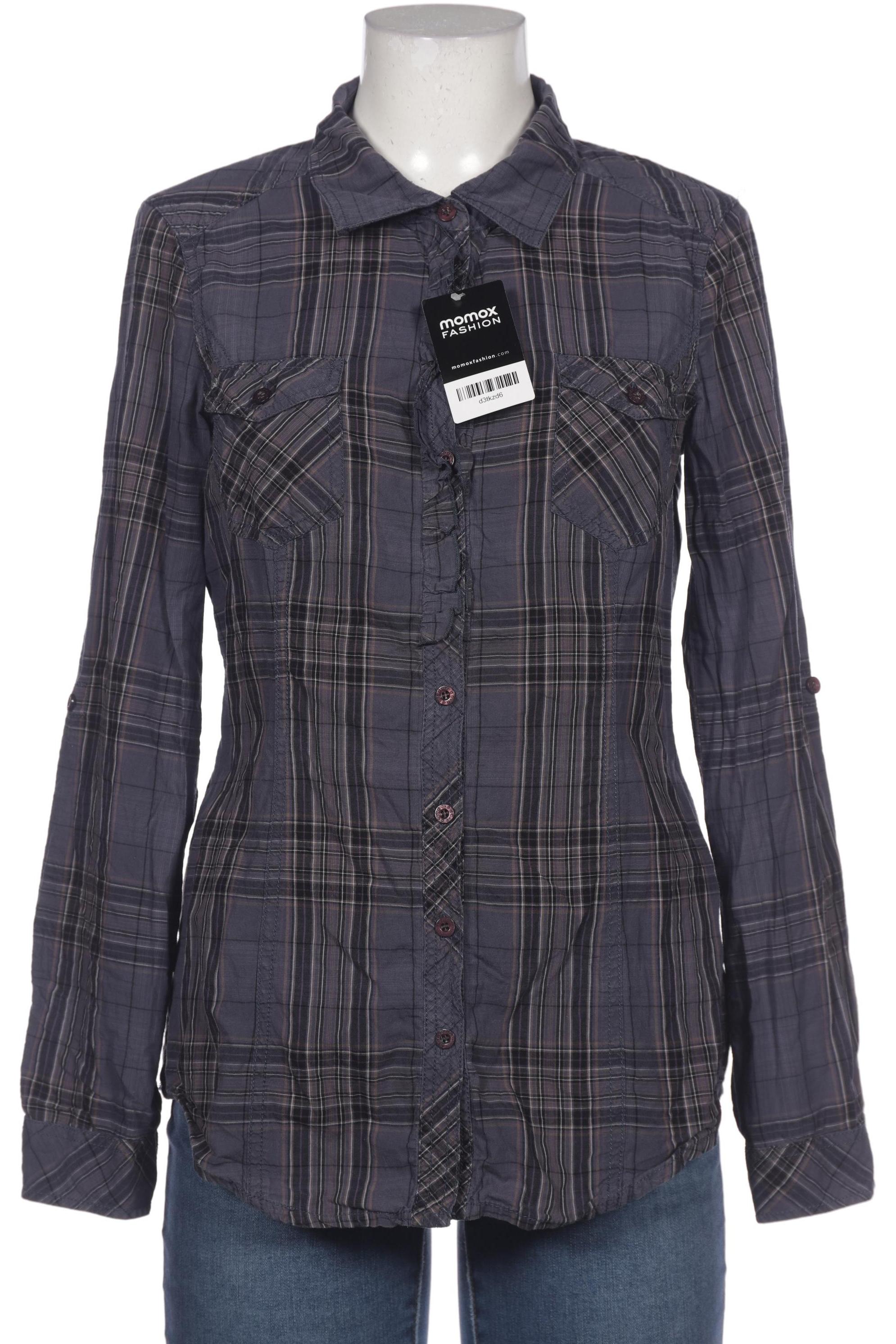 

edc by Esprit Damen Bluse, marineblau, Gr. 42