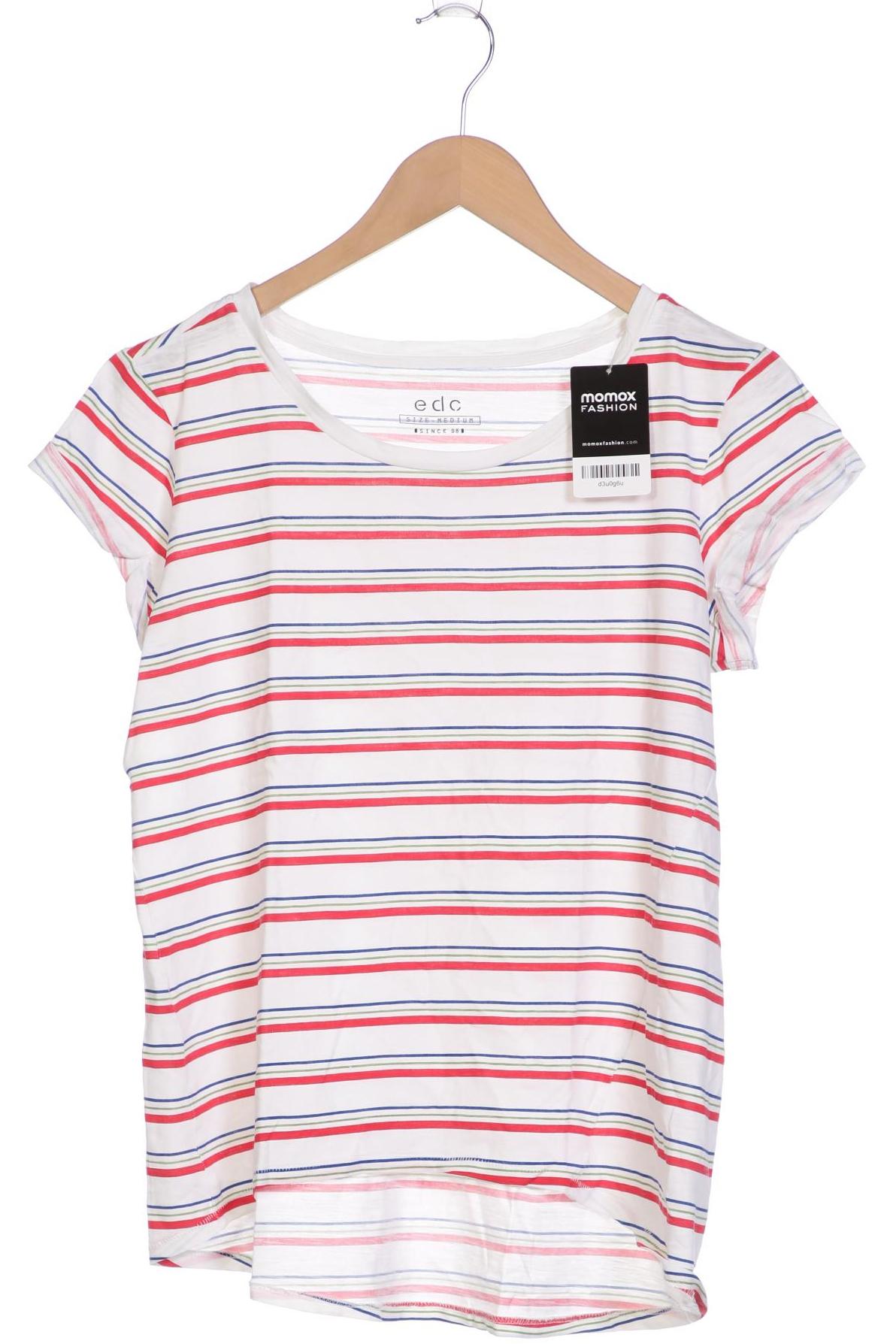 

edc by Esprit Damen T-Shirt, weiß