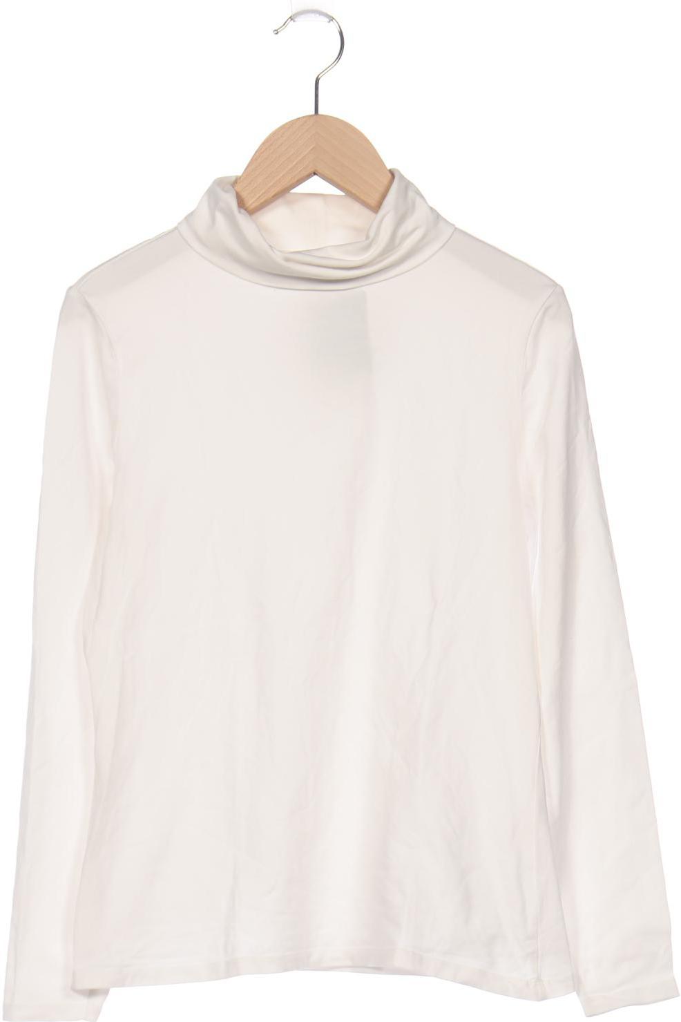 

edc by Esprit Damen Langarmshirt, weiß, Gr. 36