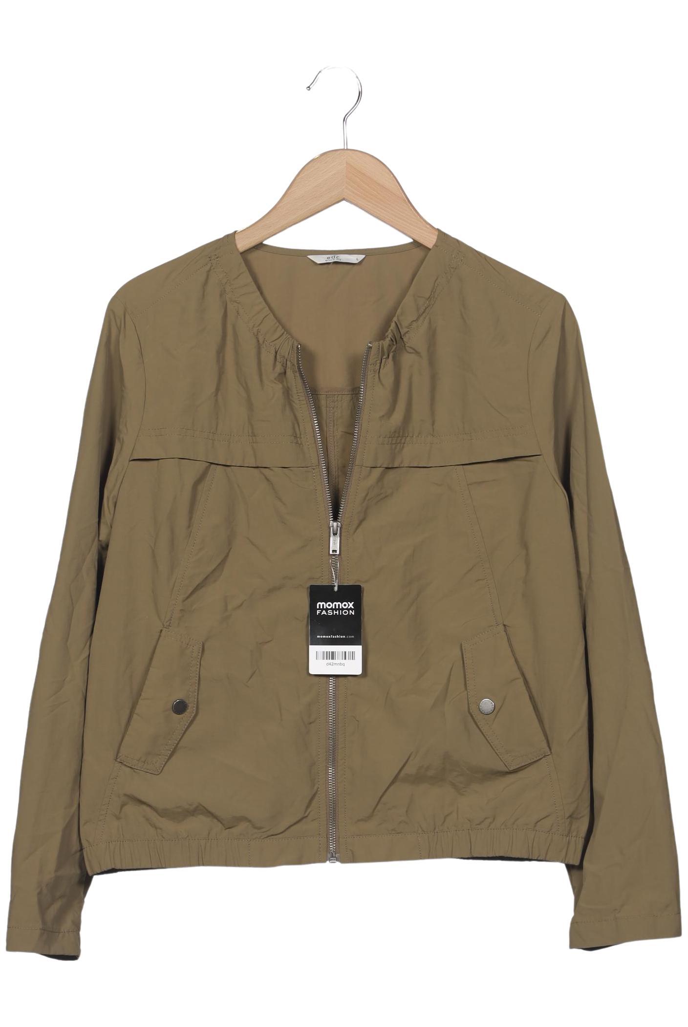 

edc by Esprit Damen Jacke, grün, Gr. 42