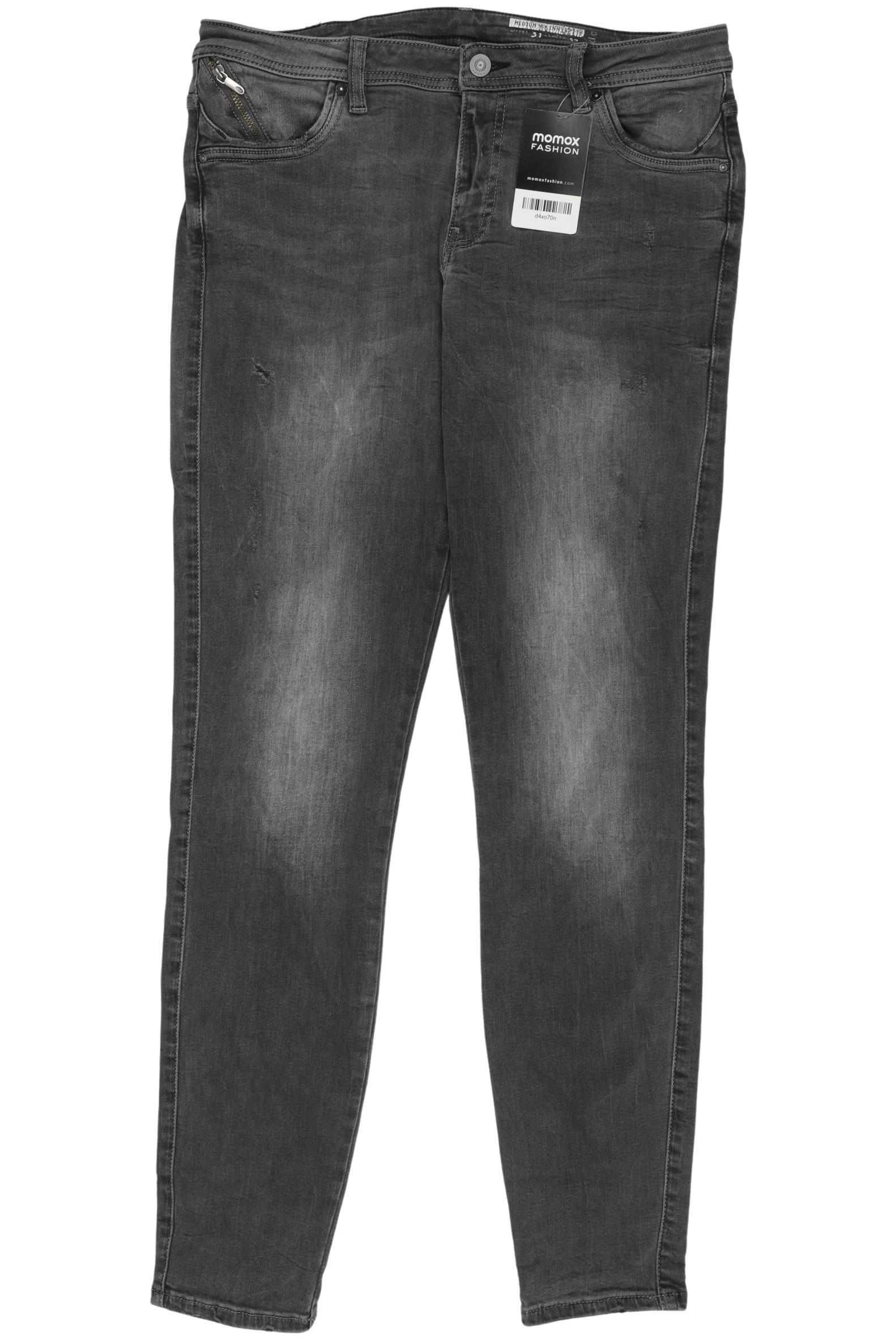 

edc by Esprit Damen Jeans, grau, Gr. 31