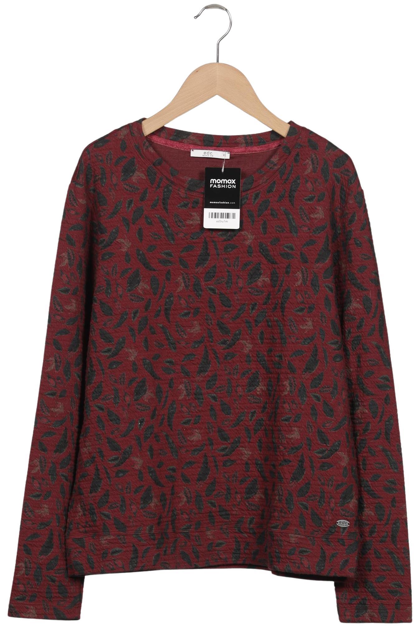 

edc by Esprit Damen Sweatshirt, rot, Gr. 44