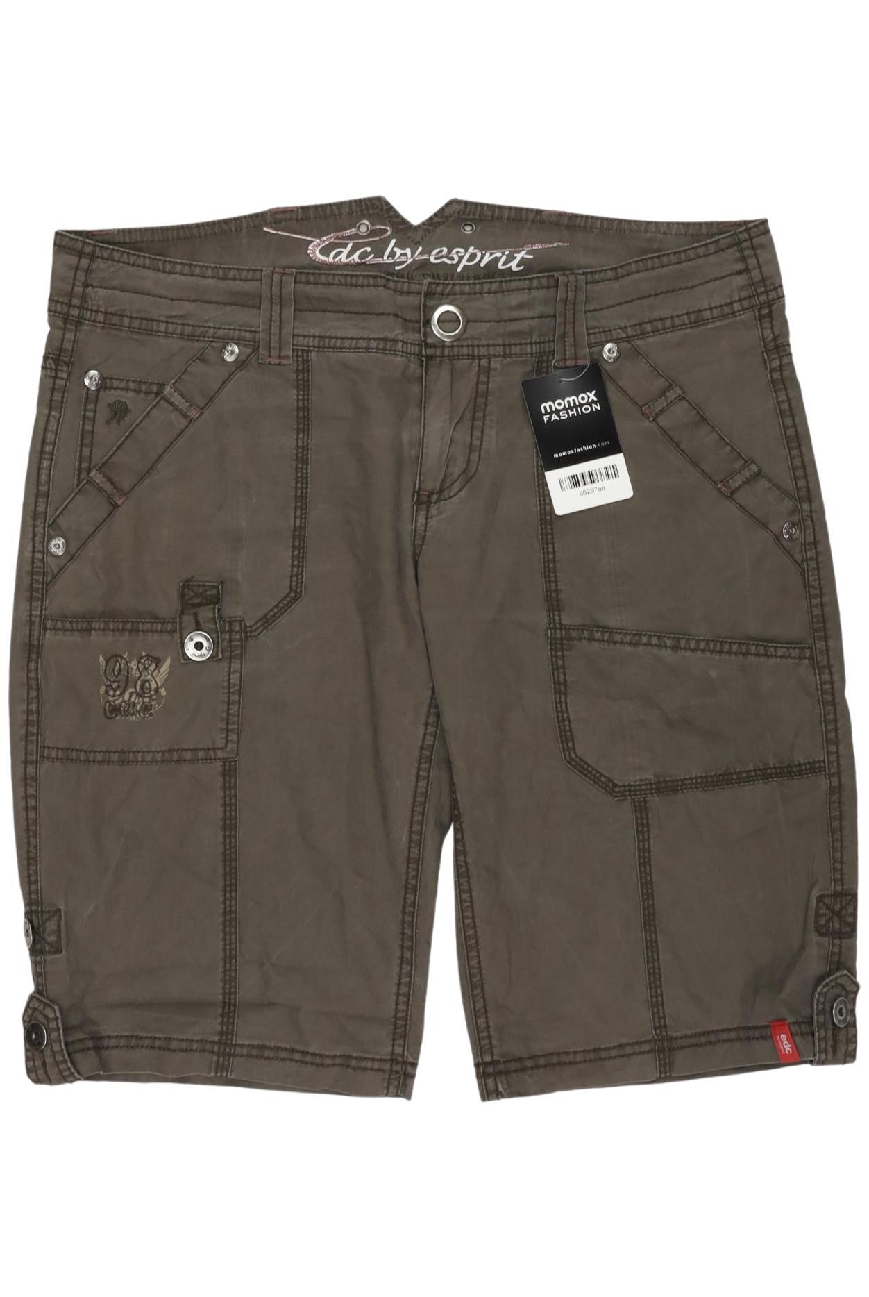 

edc by Esprit Damen Shorts, braun, Gr. 40