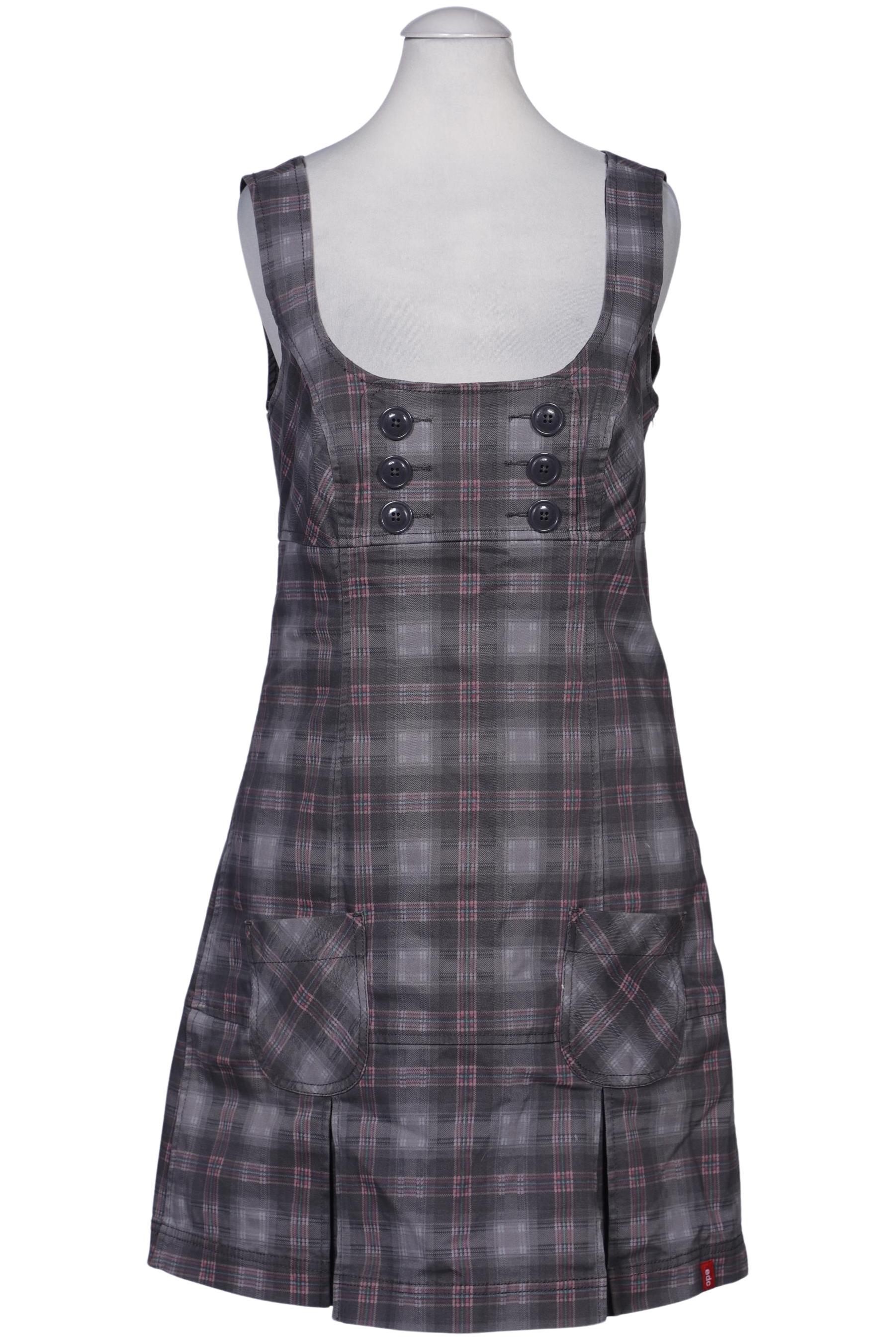 

edc by Esprit Damen Kleid, grau, Gr. 36