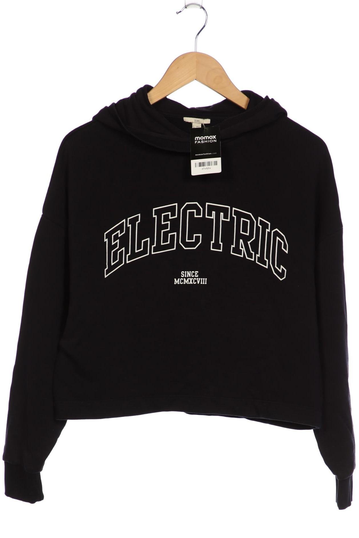 

edc by Esprit Damen Kapuzenpullover, marineblau, Gr. 34