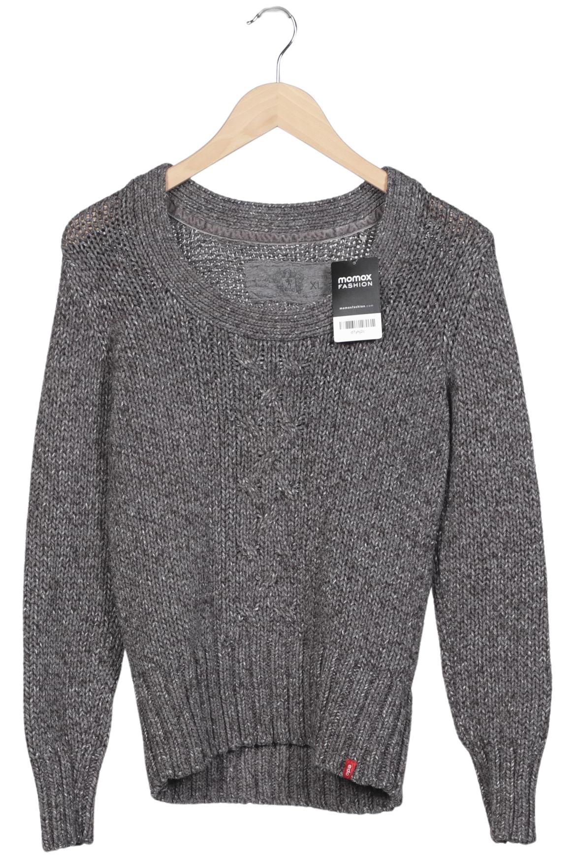 

edc by Esprit Damen Pullover, grau, Gr. 44