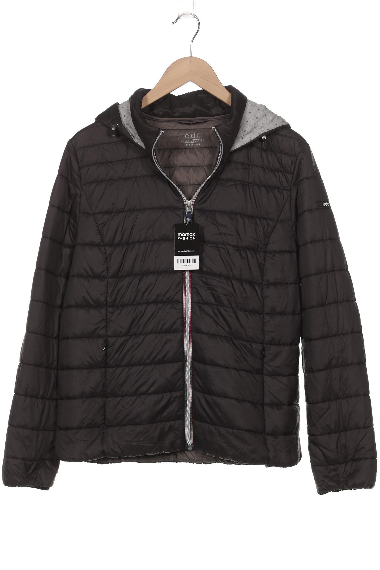 

edc by Esprit Damen Jacke, schwarz, Gr. 46