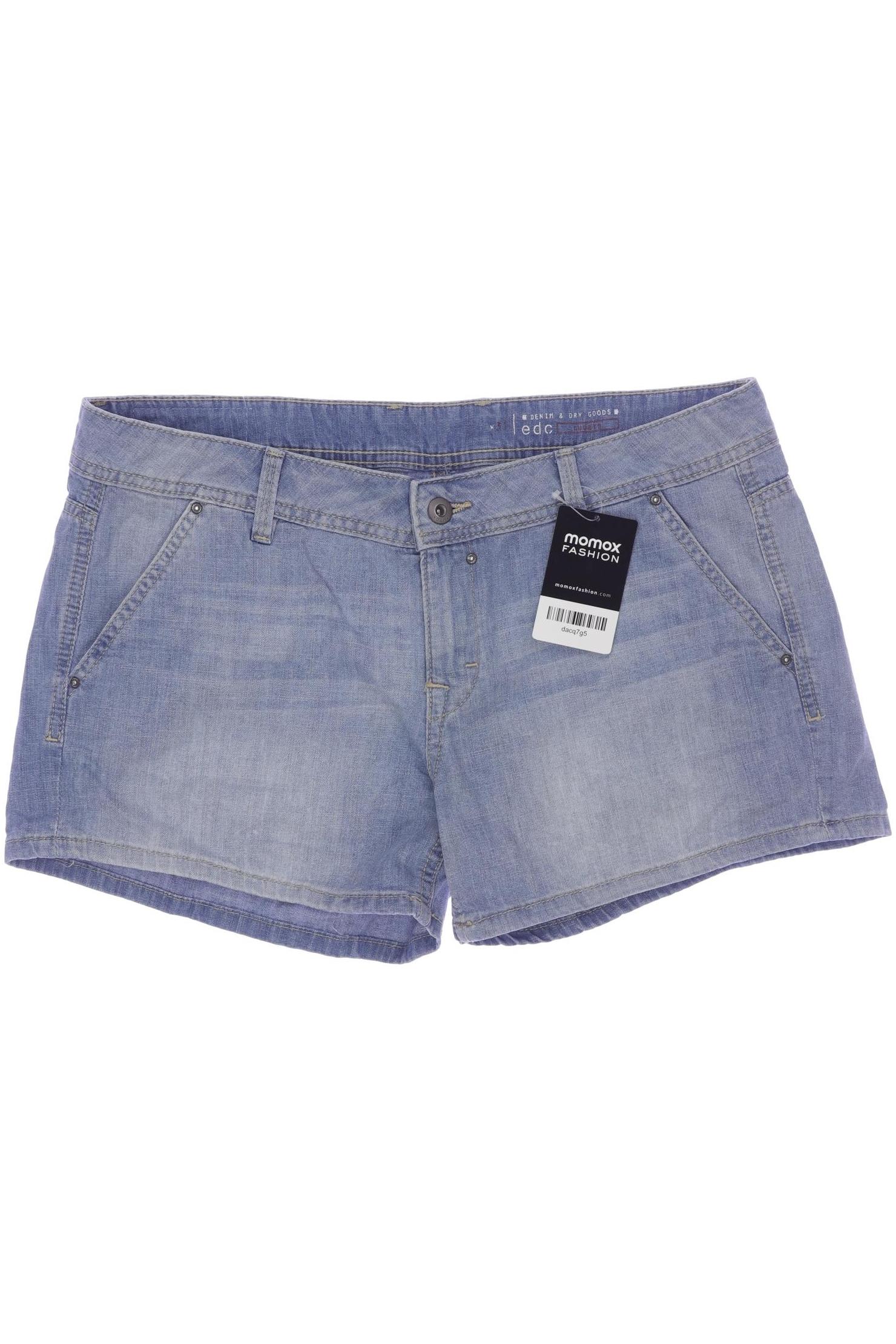 

edc by Esprit Damen Shorts, blau, Gr. 31