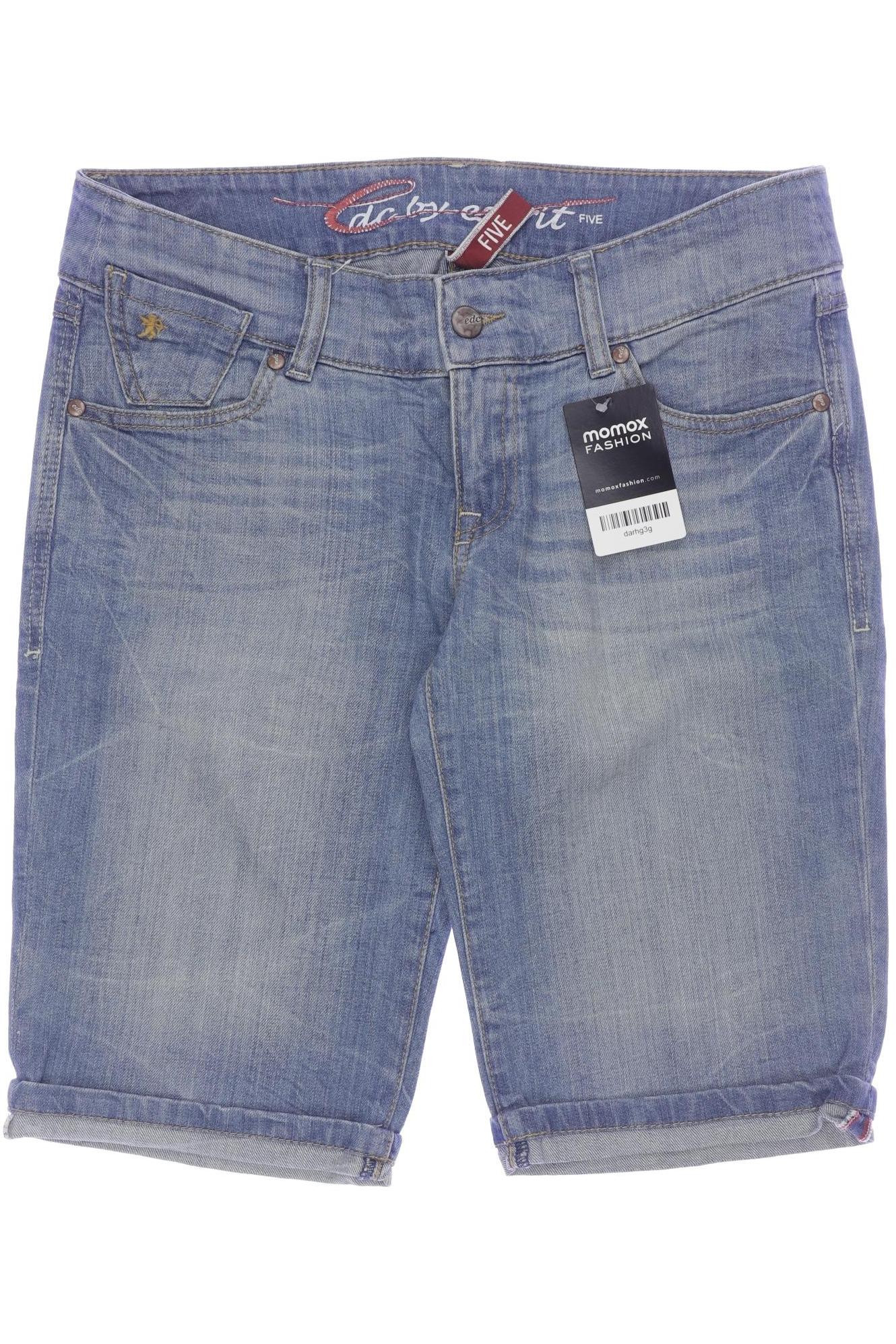 

edc by Esprit Damen Shorts, blau, Gr. 31
