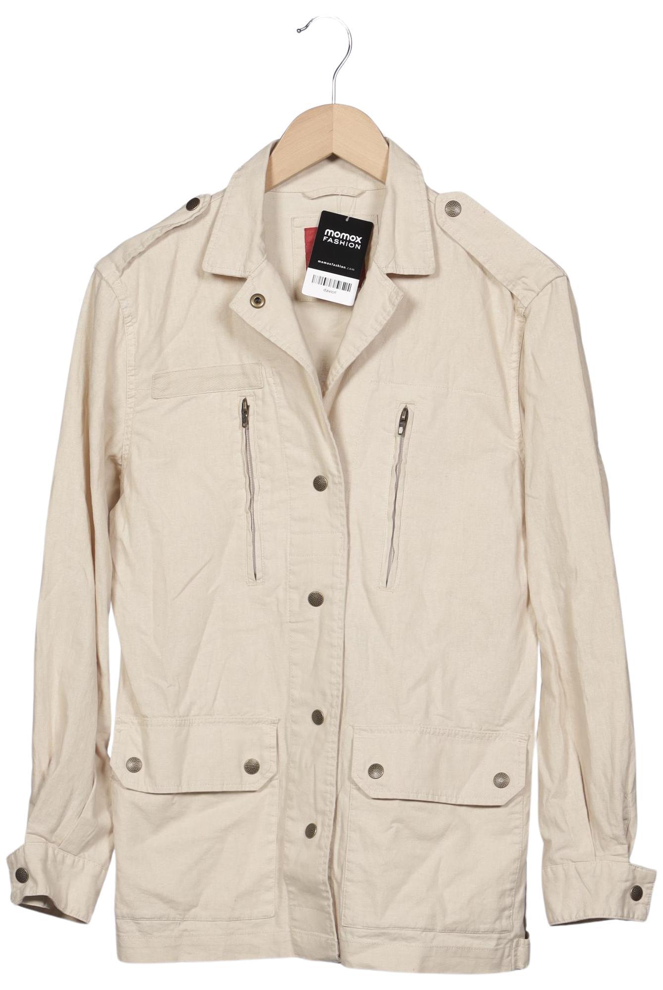 

edc by Esprit Damen Jacke, cremeweiß, Gr. 36