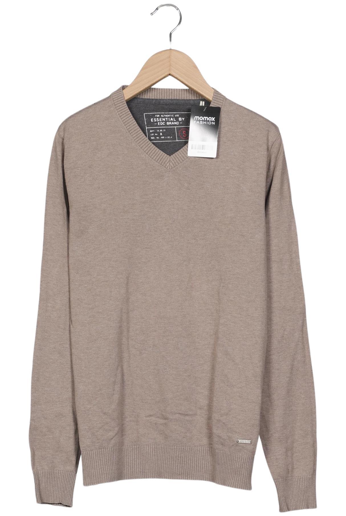 

edc by Esprit Herren Pullover, beige, Gr. 46