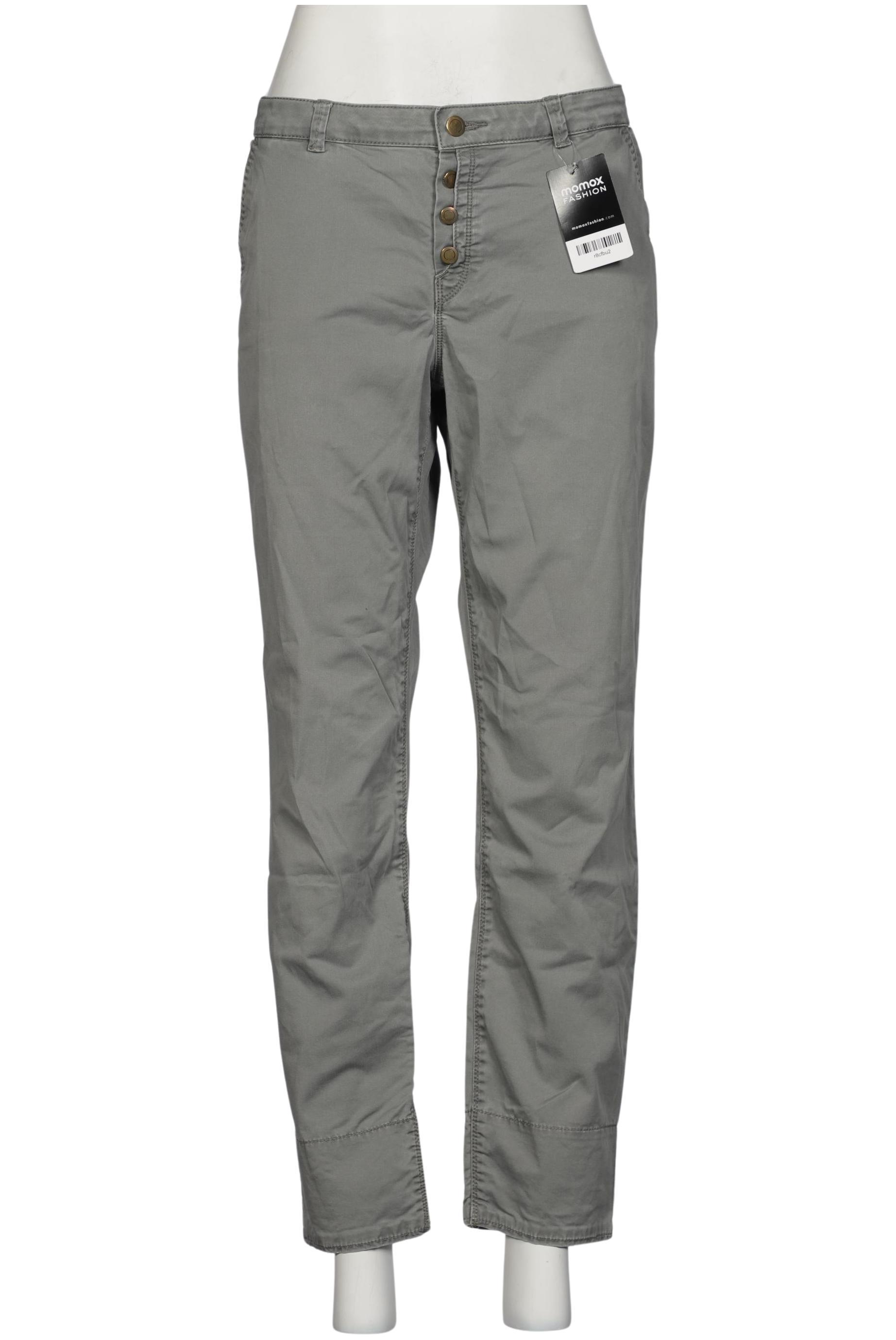 

edc by Esprit Damen Stoffhose, grau, Gr. 40