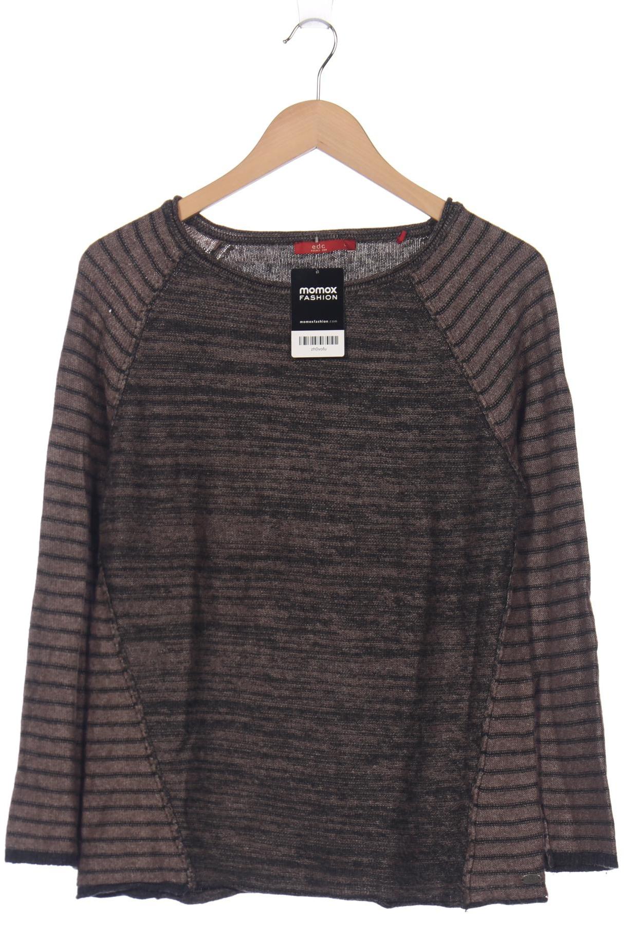 

edc by Esprit Damen Pullover, braun, Gr. 42