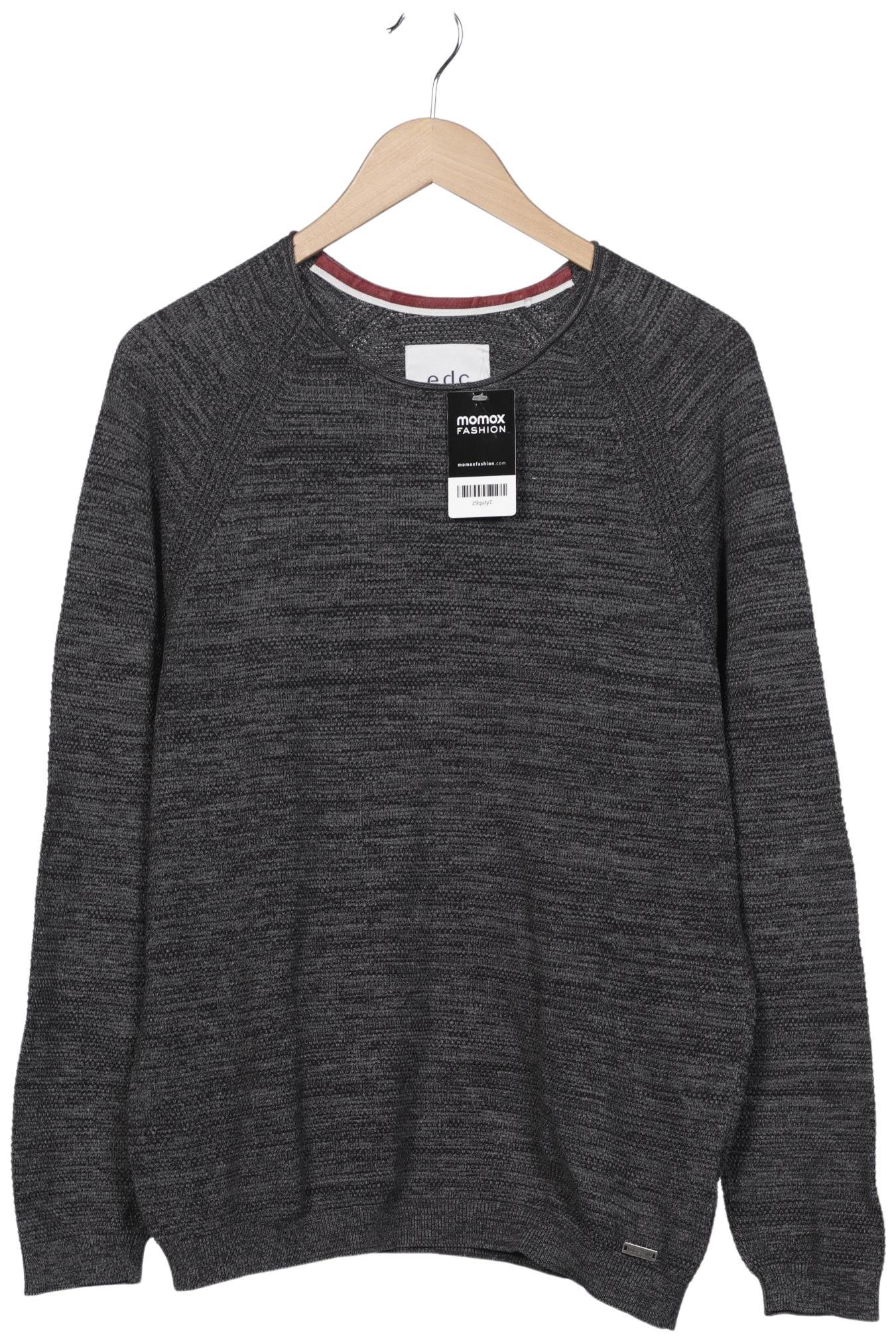 

edc by Esprit Herren Pullover, grau, Gr. 52