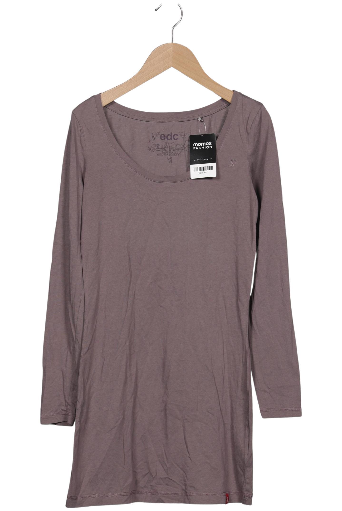 

edc by Esprit Damen Langarmshirt, flieder, Gr. 38