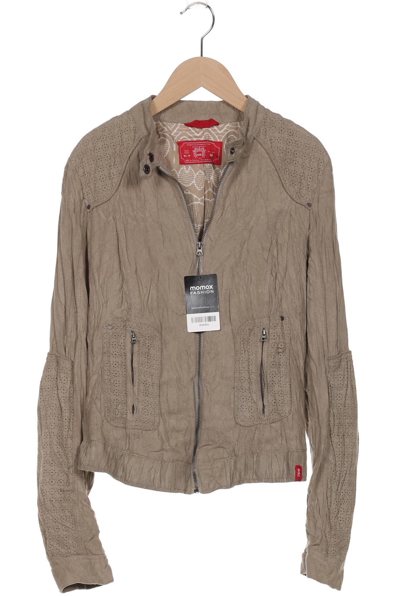 

edc by Esprit Damen Jacke, grün, Gr. 40