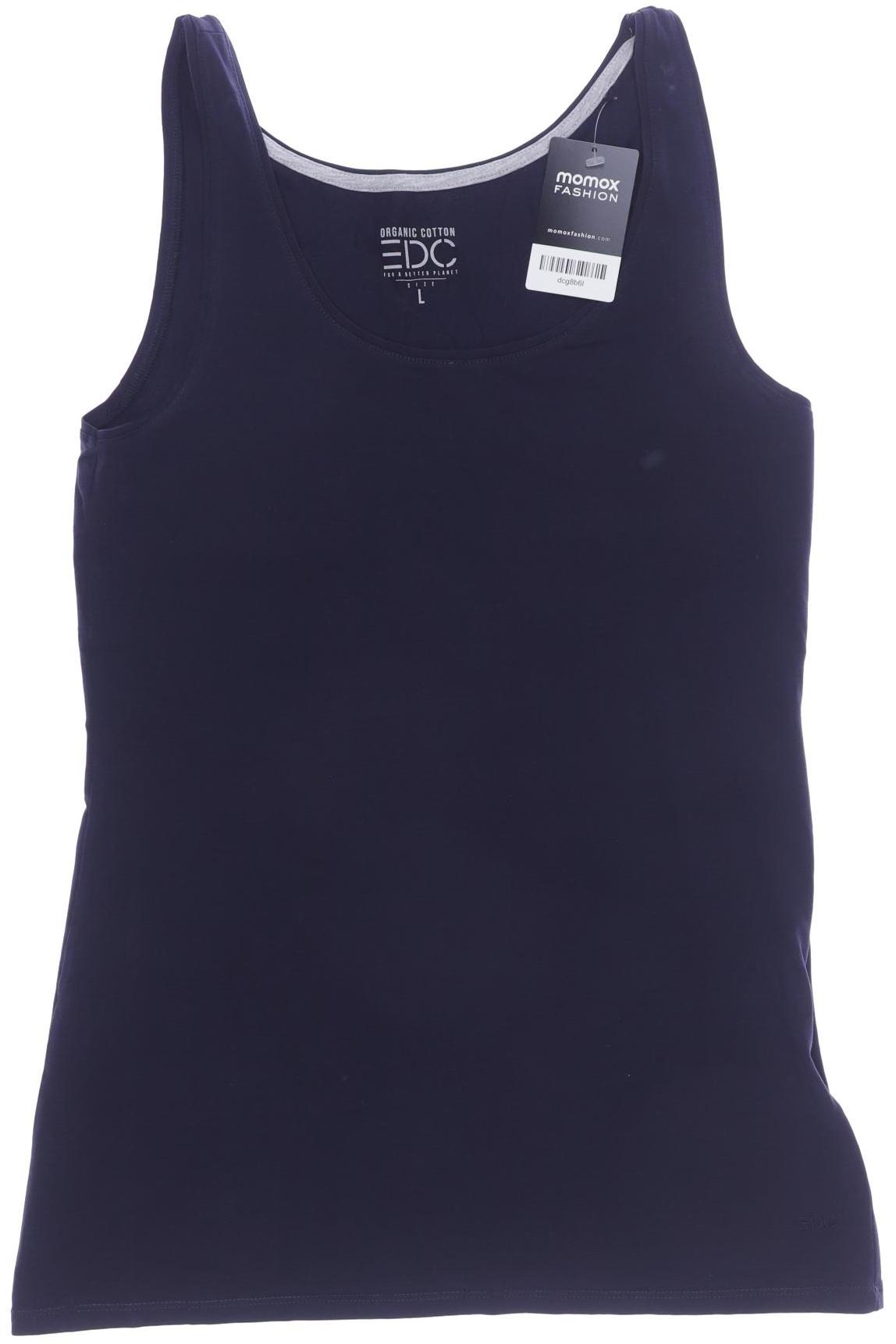 

edc by Esprit Damen Top, marineblau, Gr. 42
