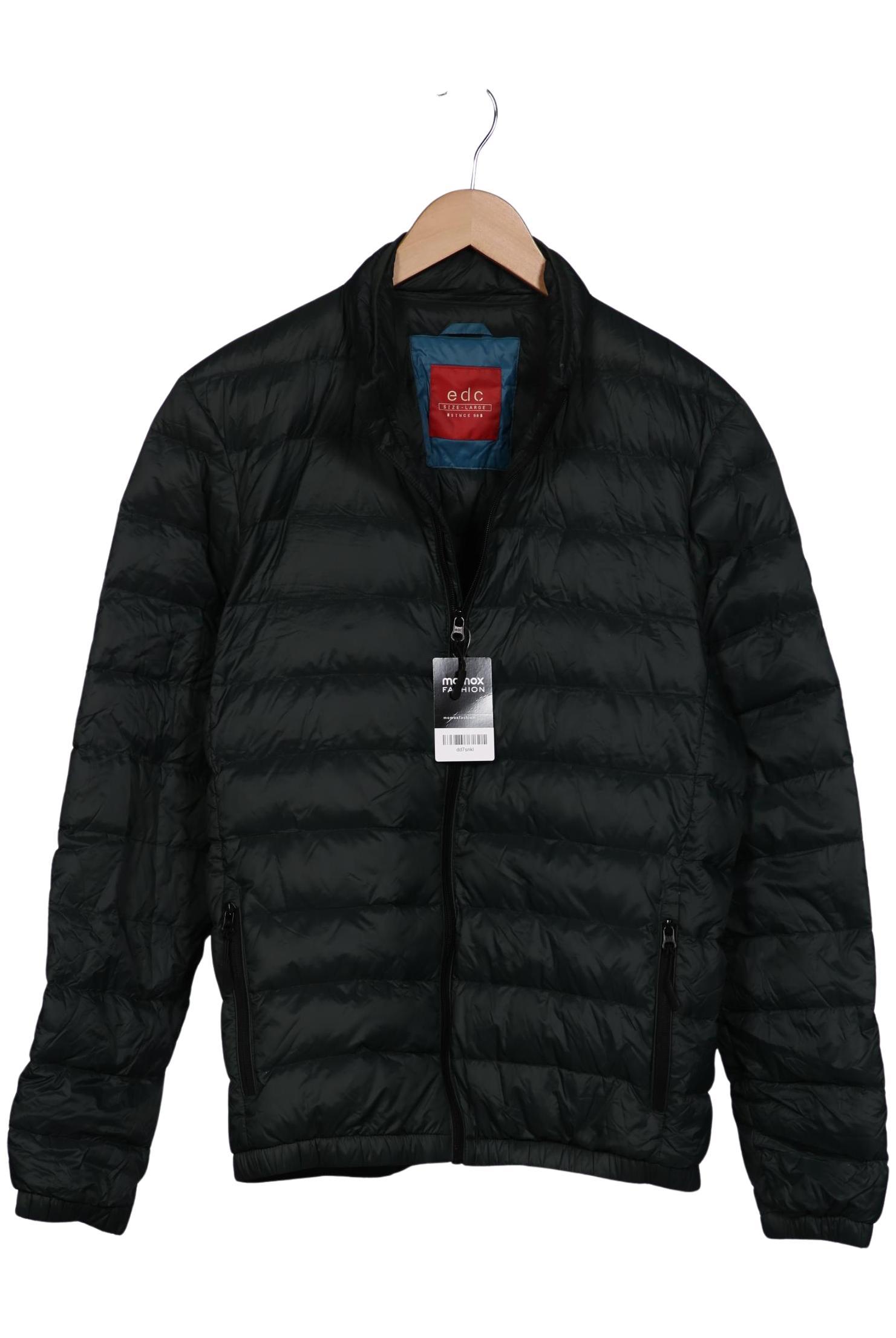 

edc by Esprit Herren Jacke, schwarz, Gr. 52