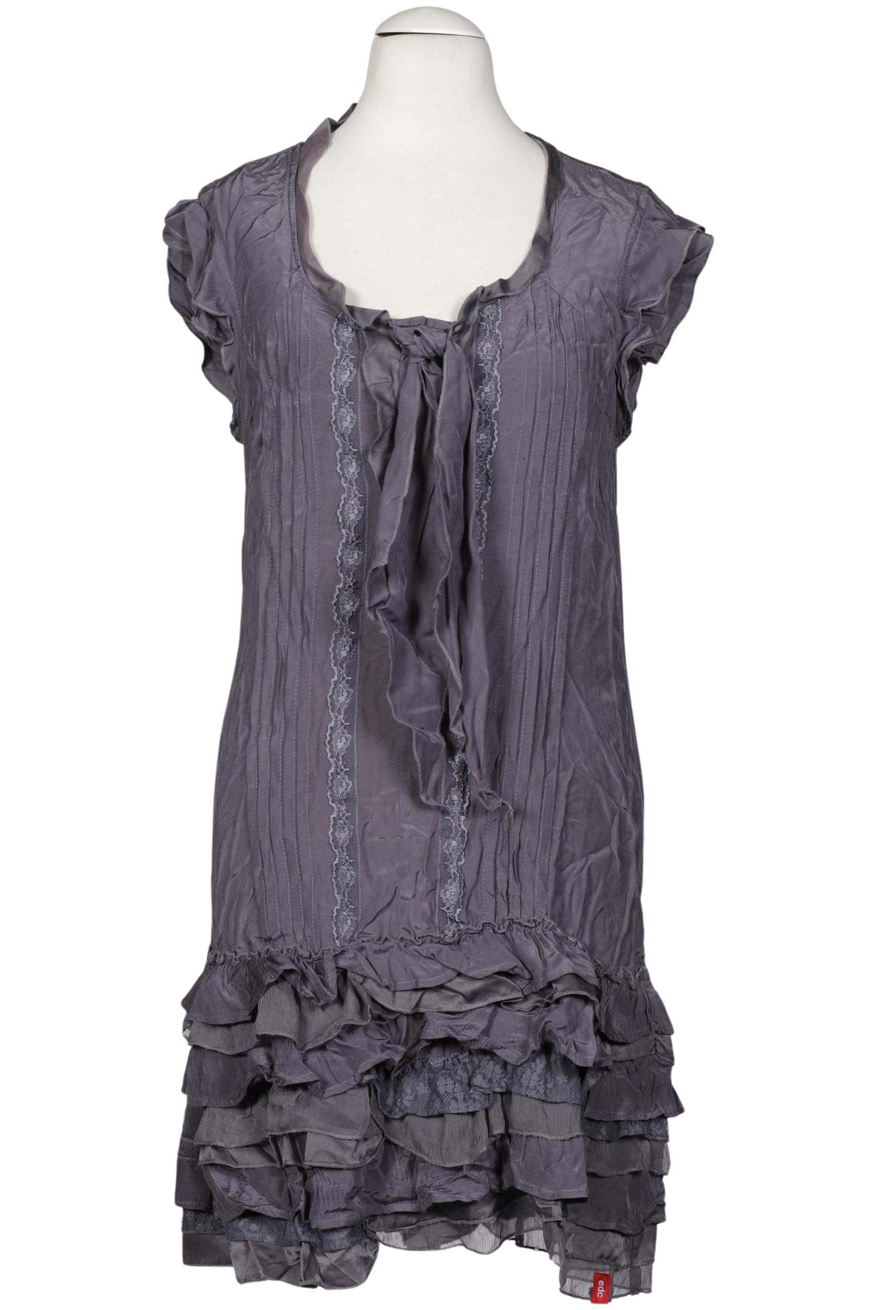 

edc by Esprit Damen Kleid, grau, Gr. 34